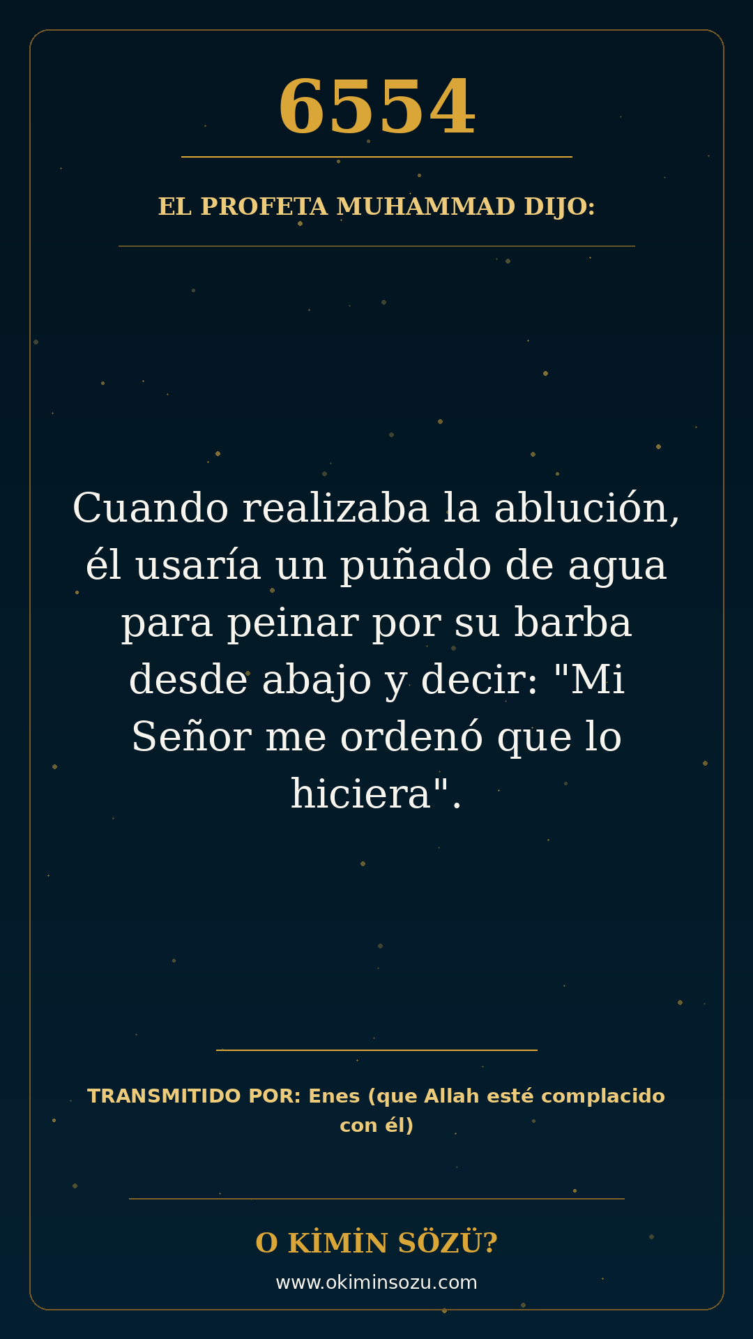 hadis 6554 es