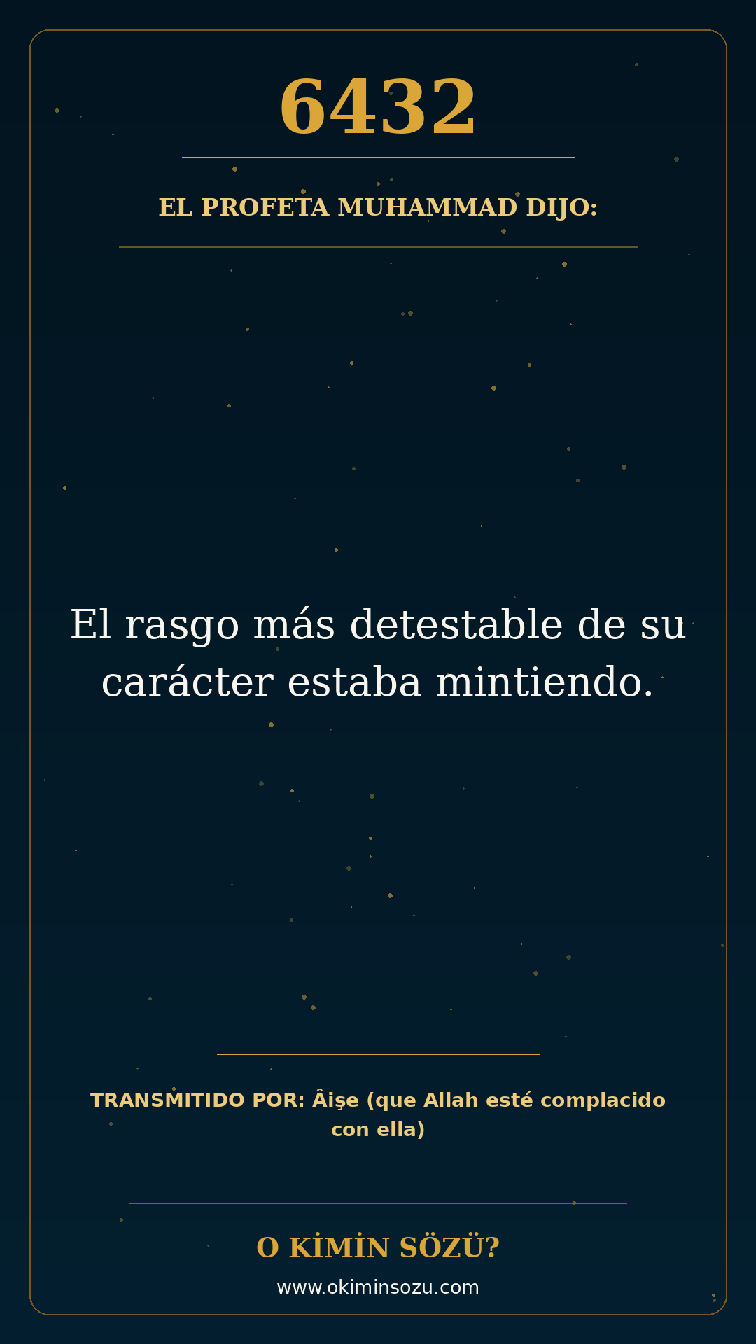 hadis 6432 es