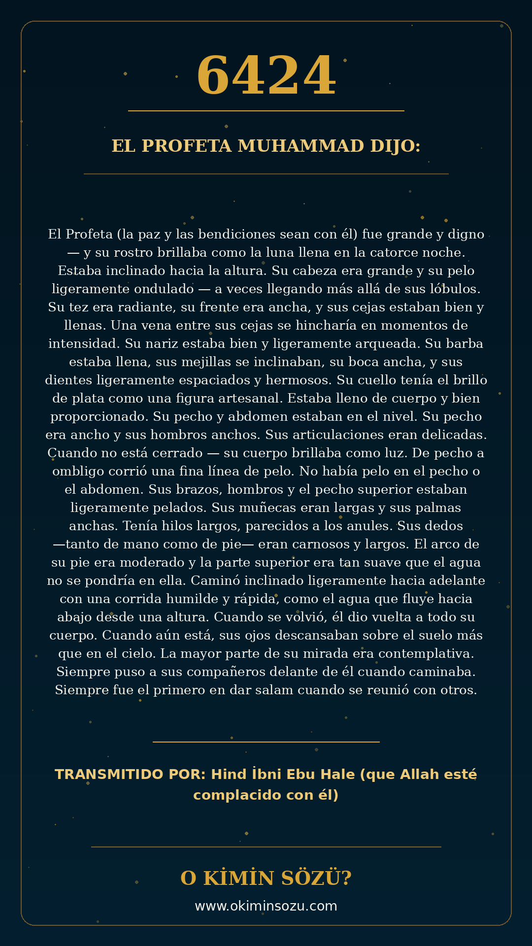 hadis 6424 es