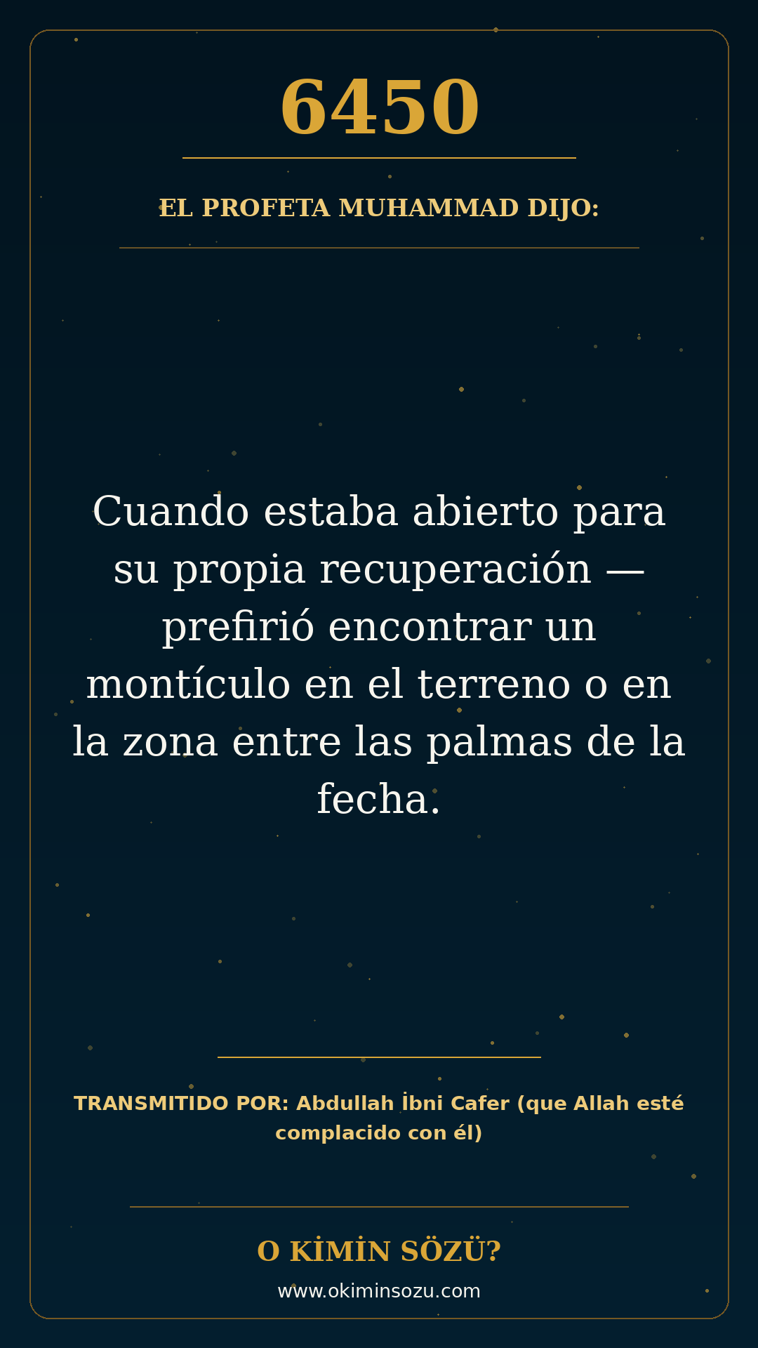 hadis 6450 es