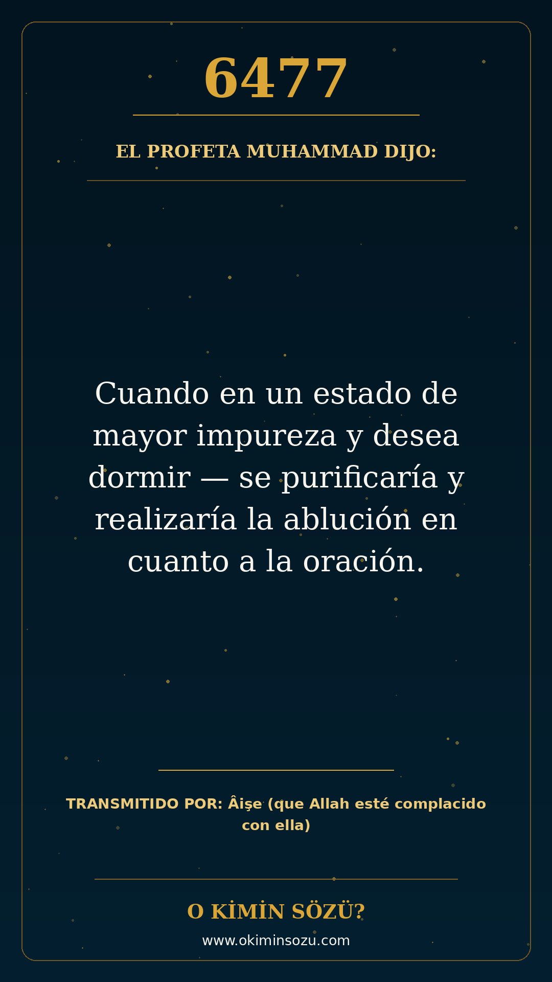 hadis 6477 es