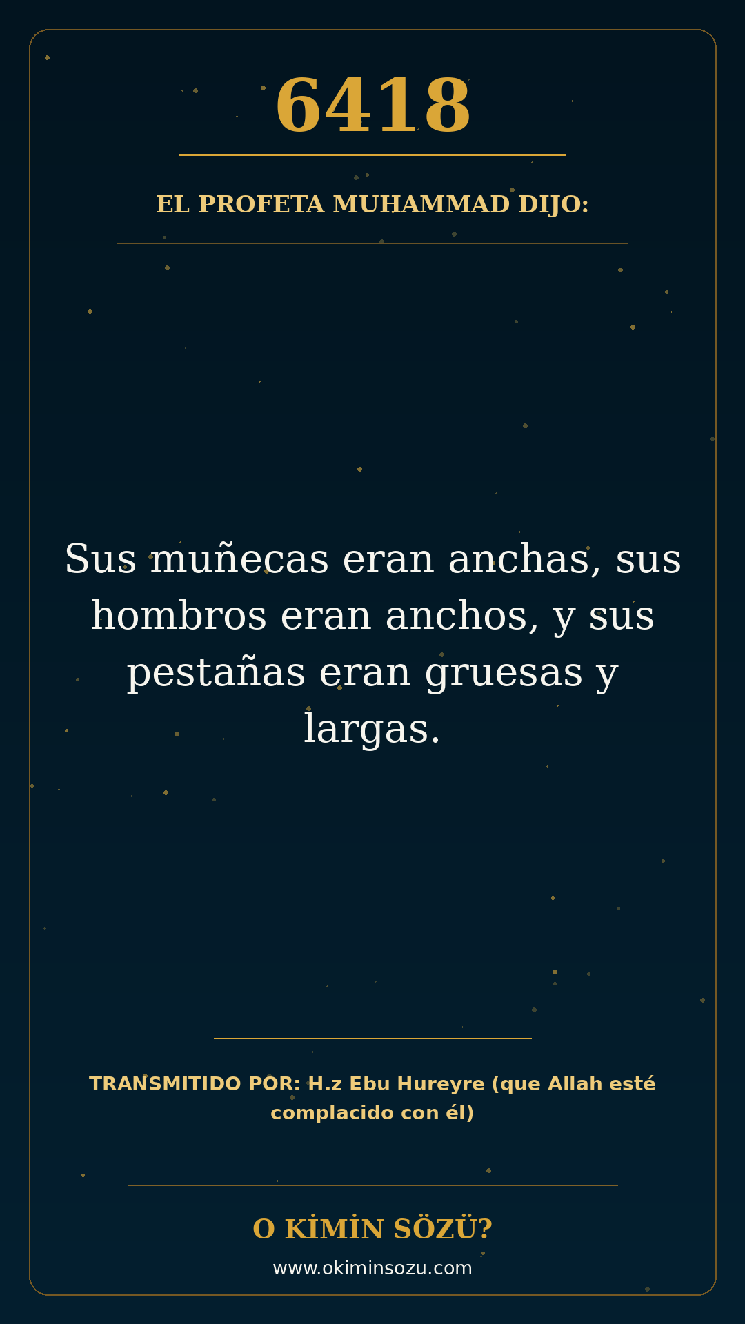 hadis 6418 es