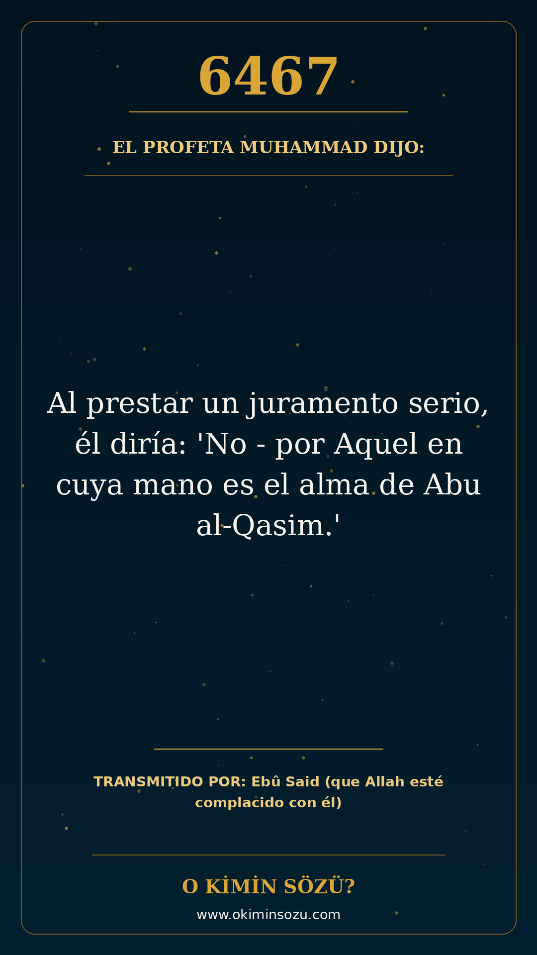 hadis 6467 es