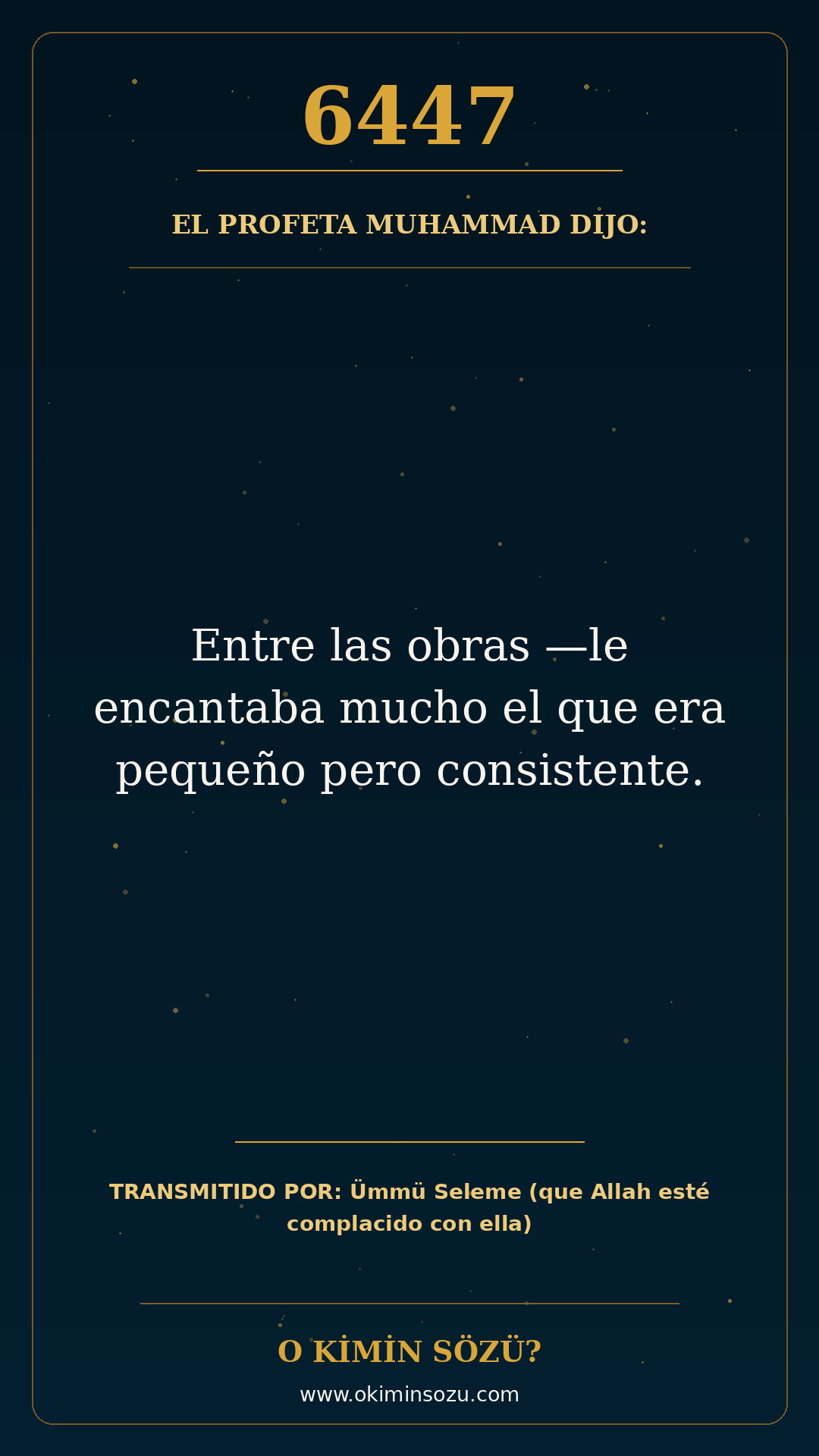 hadis 6447 es