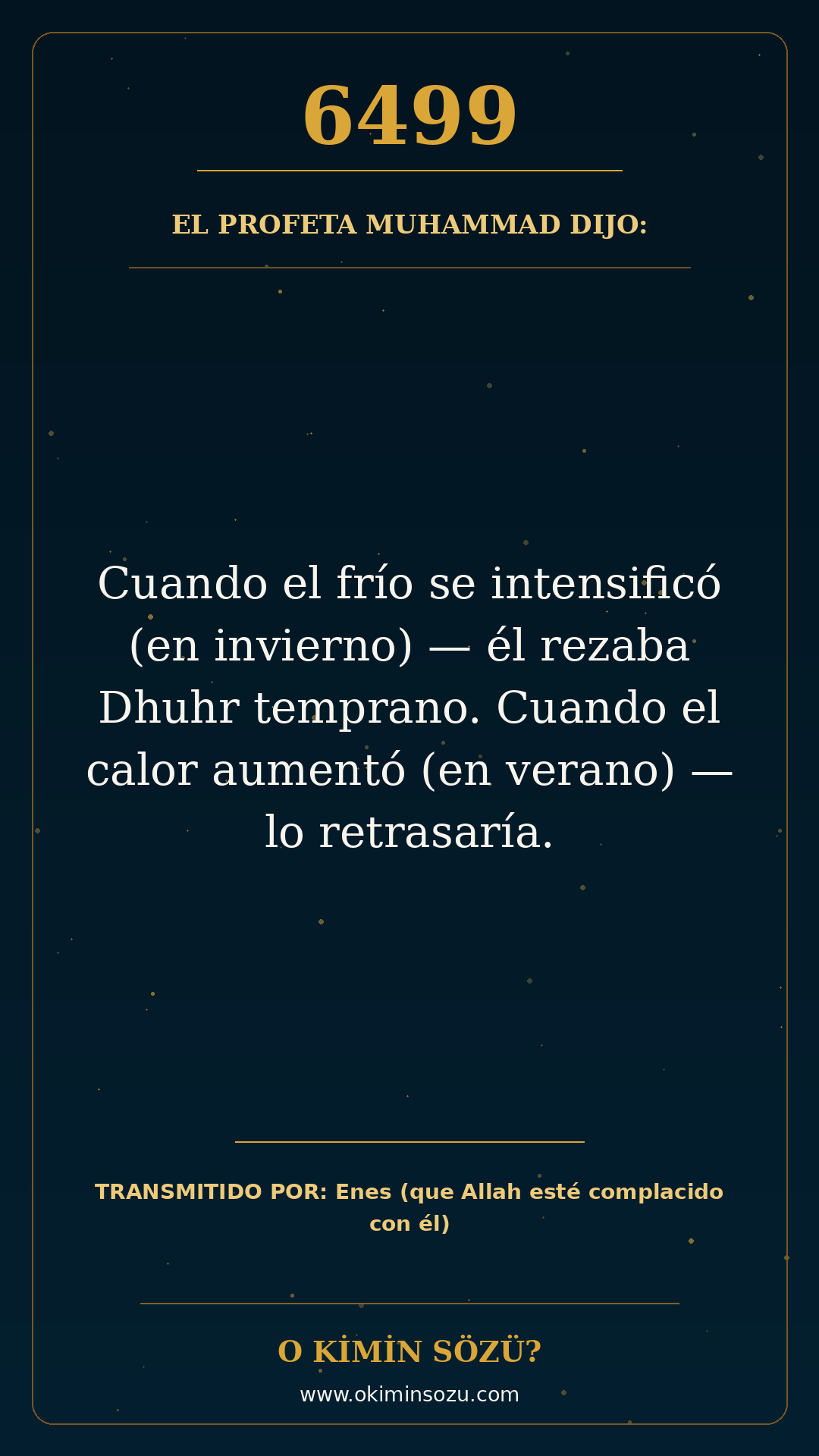 hadis 6499 es