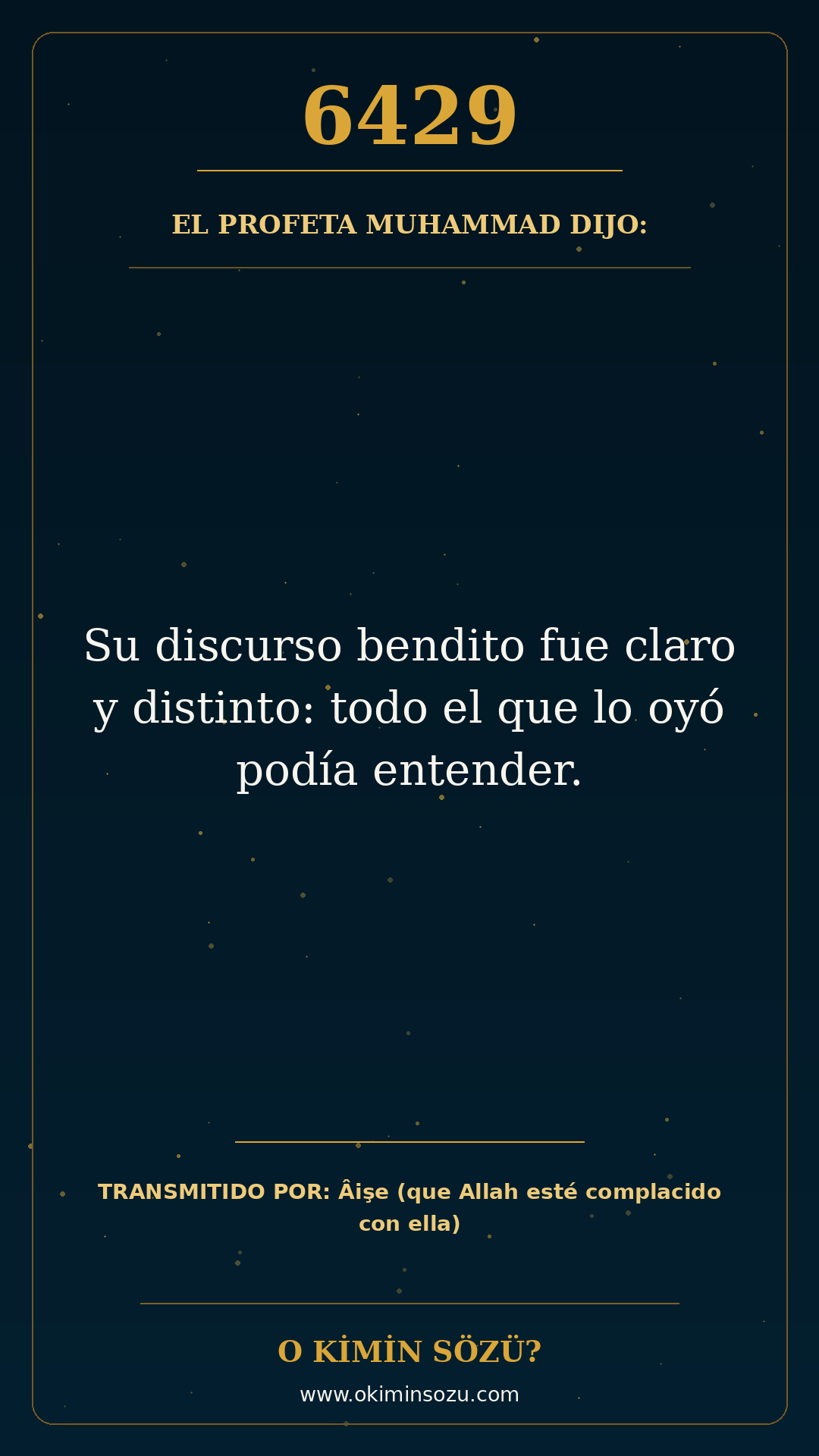 hadis 6429 es
