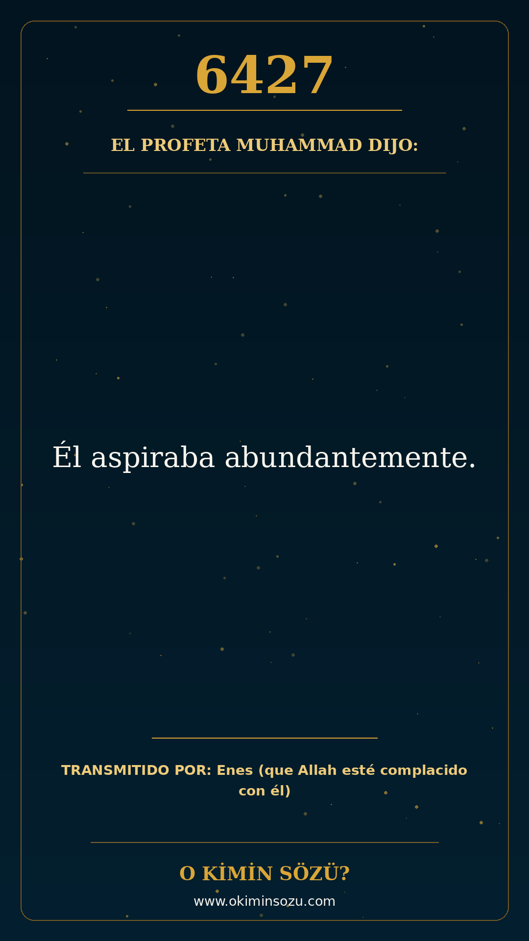 hadis 6427 es