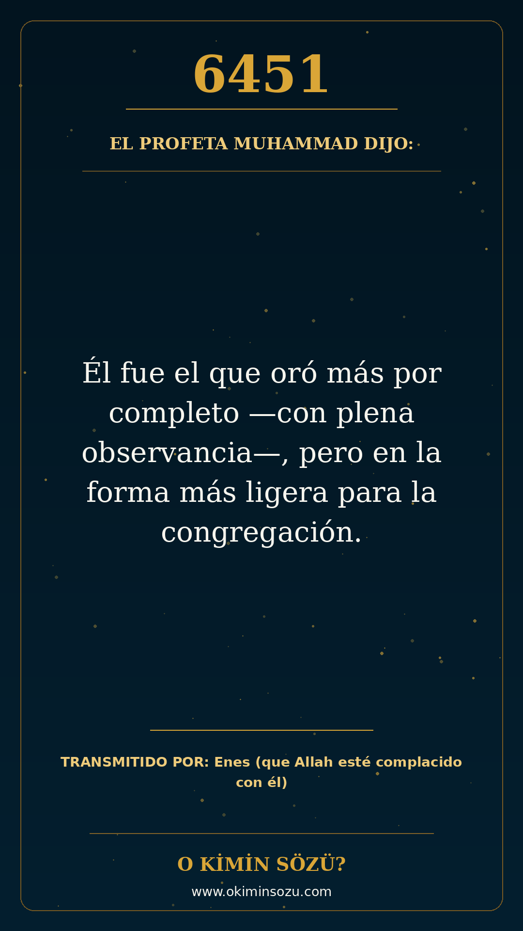 hadis 6451 es