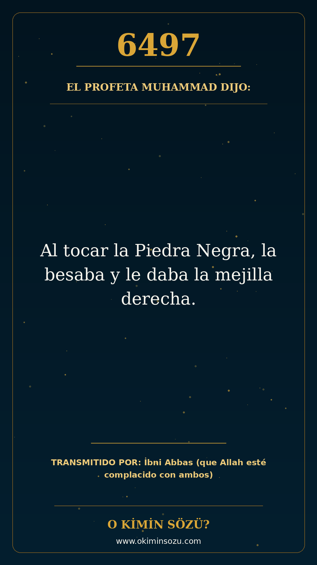 hadis 6497 es
