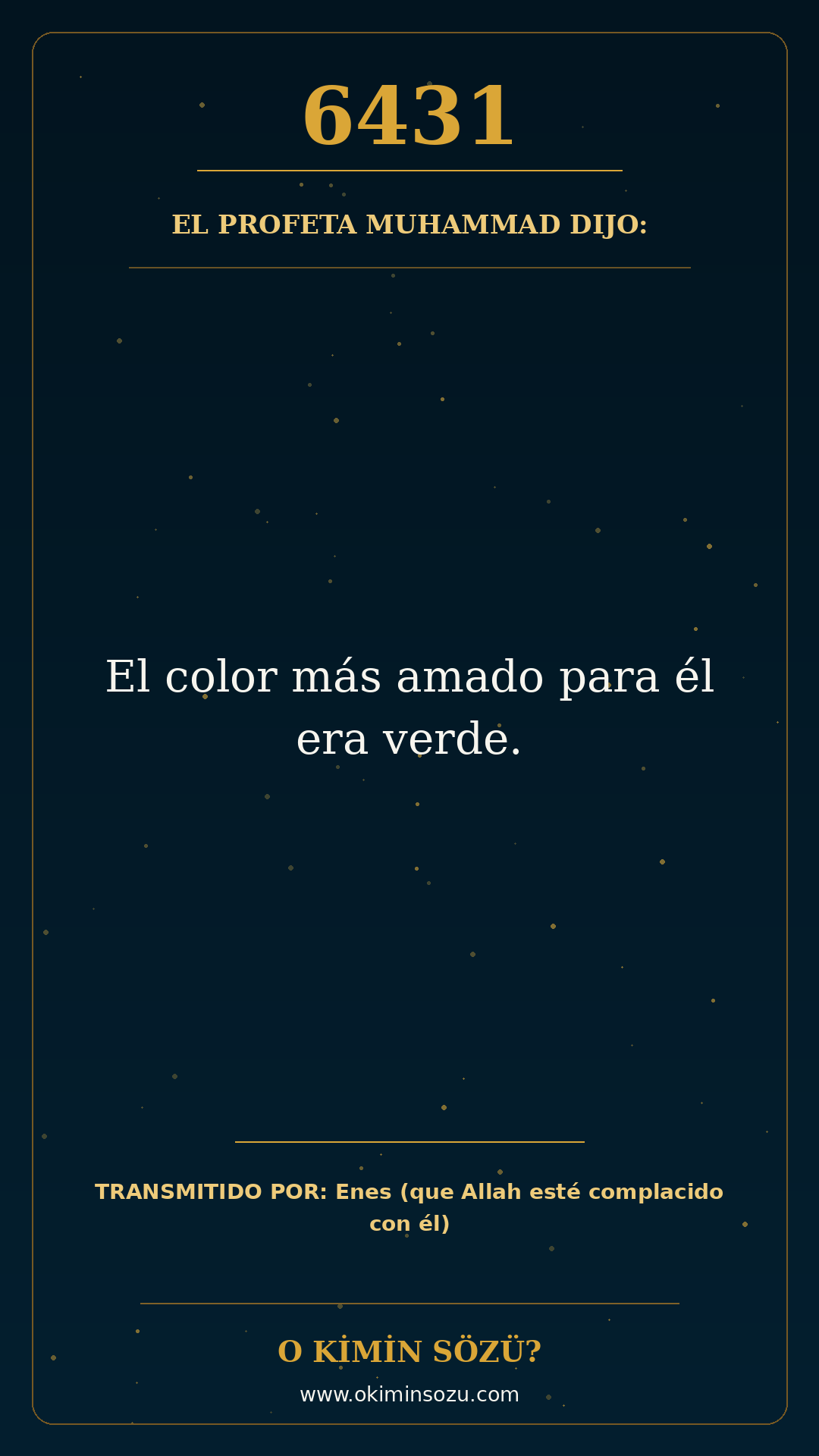 hadis 6431 es