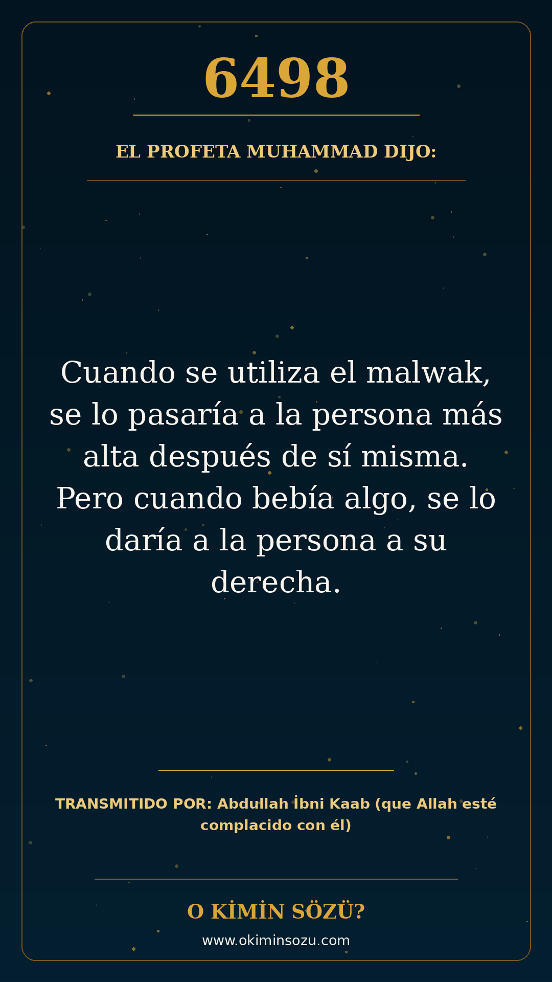 hadis 6498 es