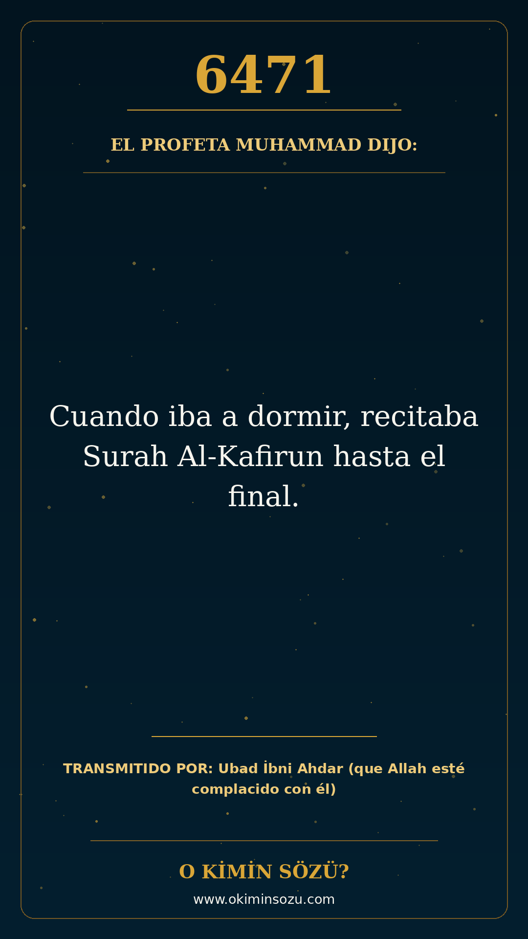 hadis 6471 es
