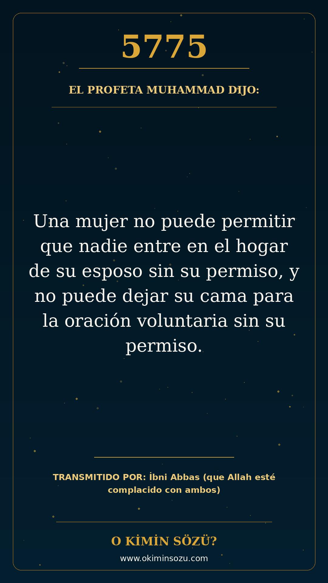 hadis 5775 es