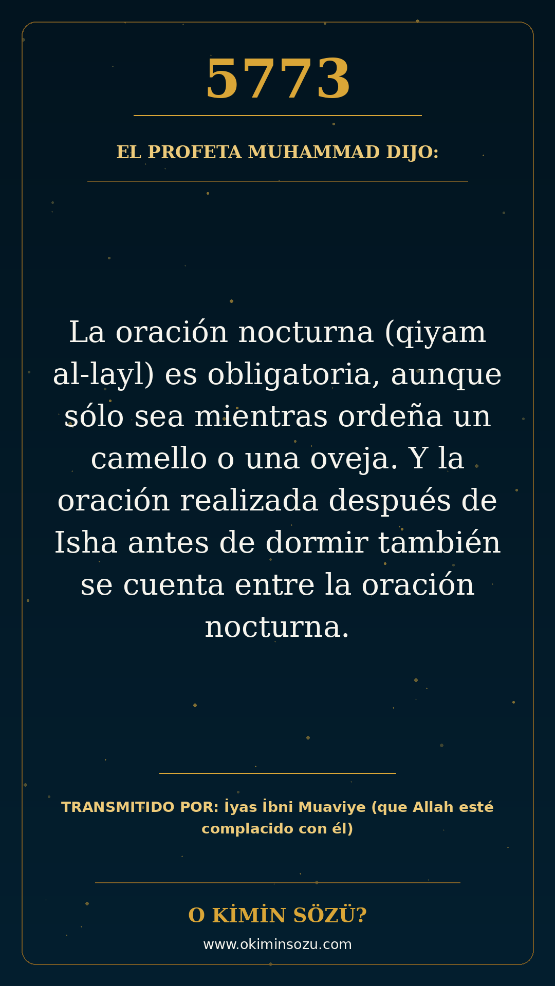 hadis 5773 es