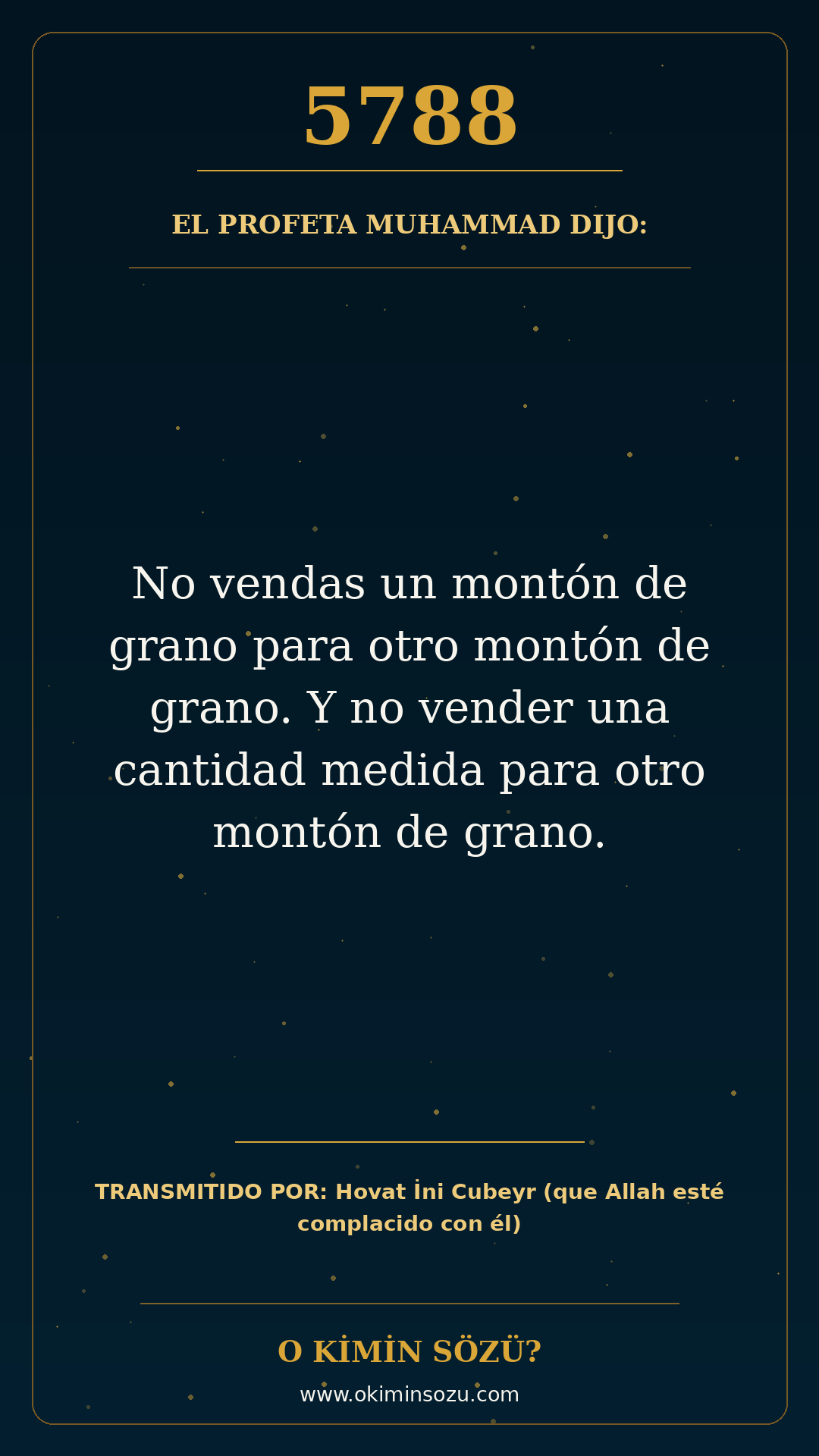 hadis 5788 es