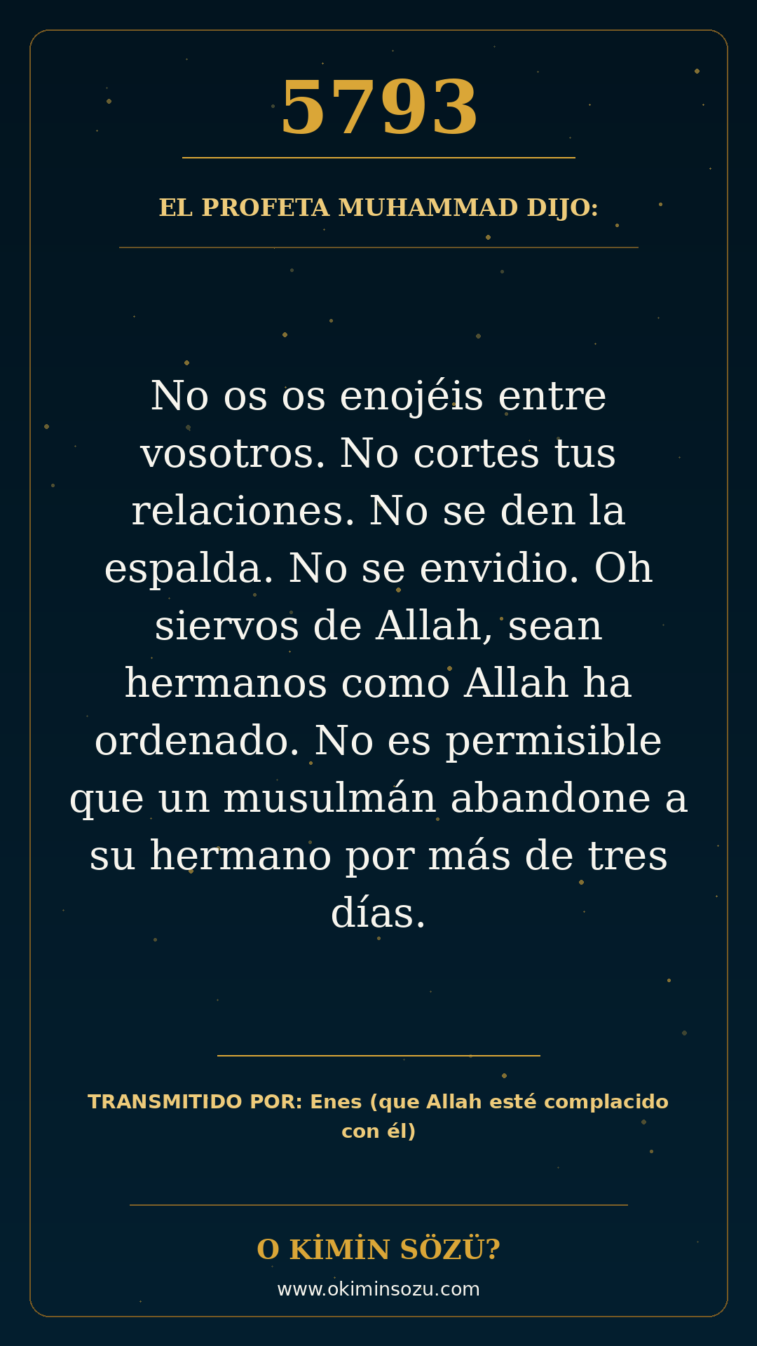 hadis 5793 es