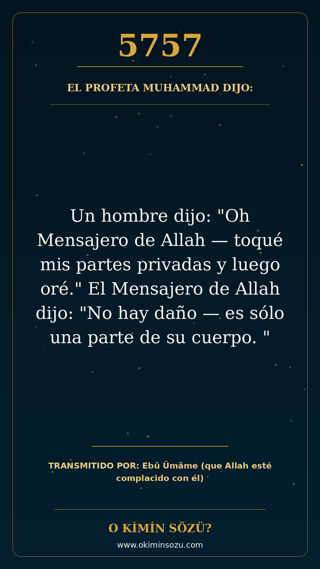 hadis 5757 es