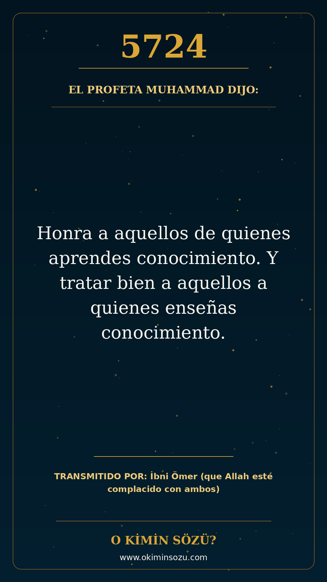 hadis 5724 es
