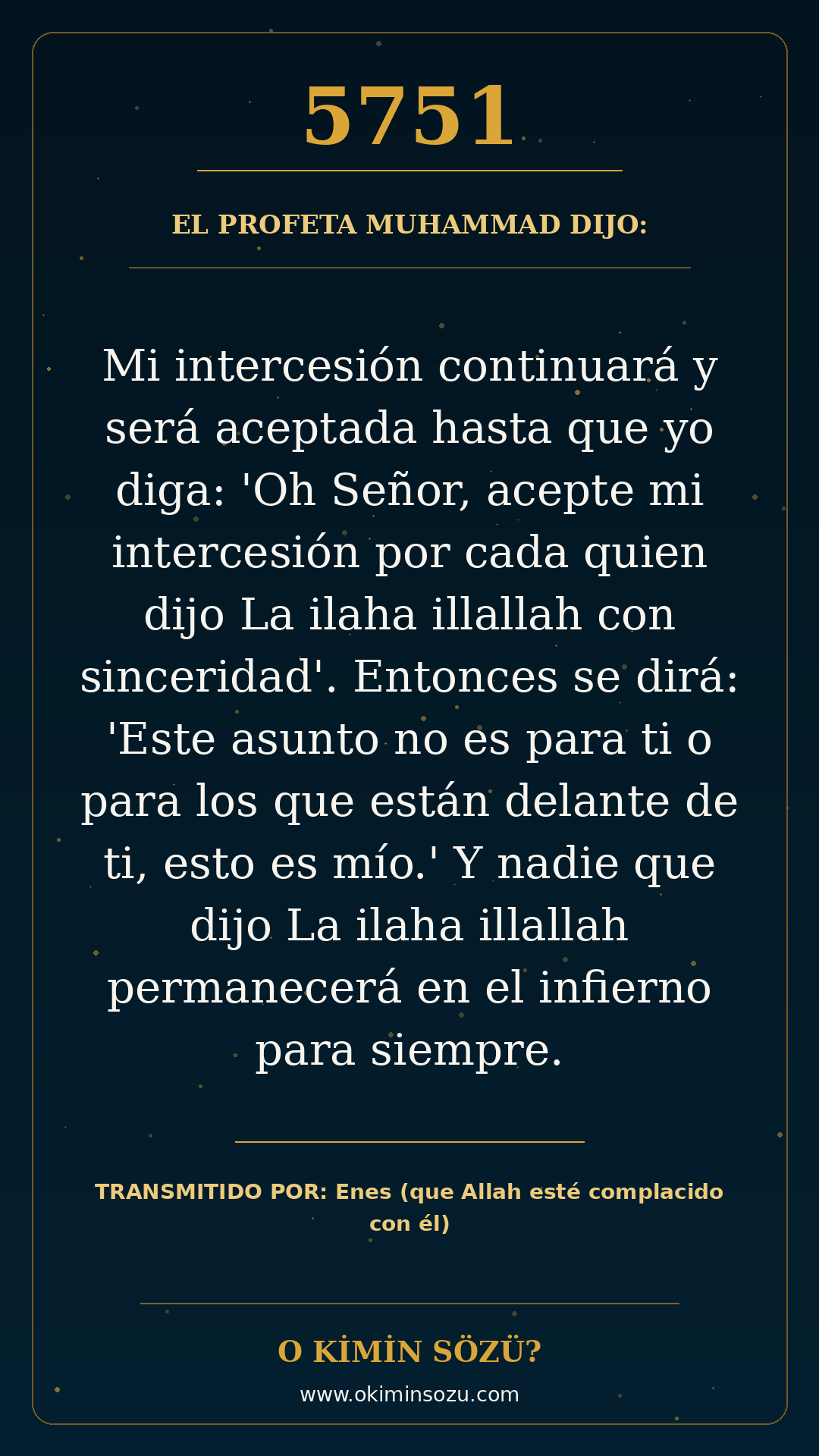 hadis 5751 es