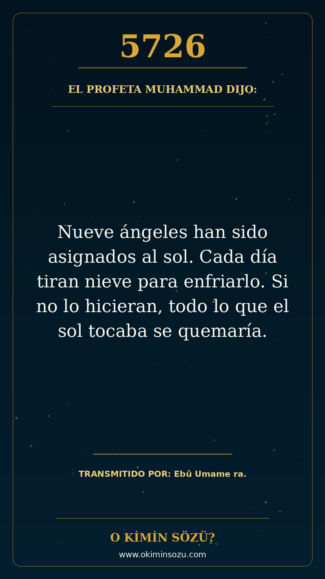 hadis 5726 es