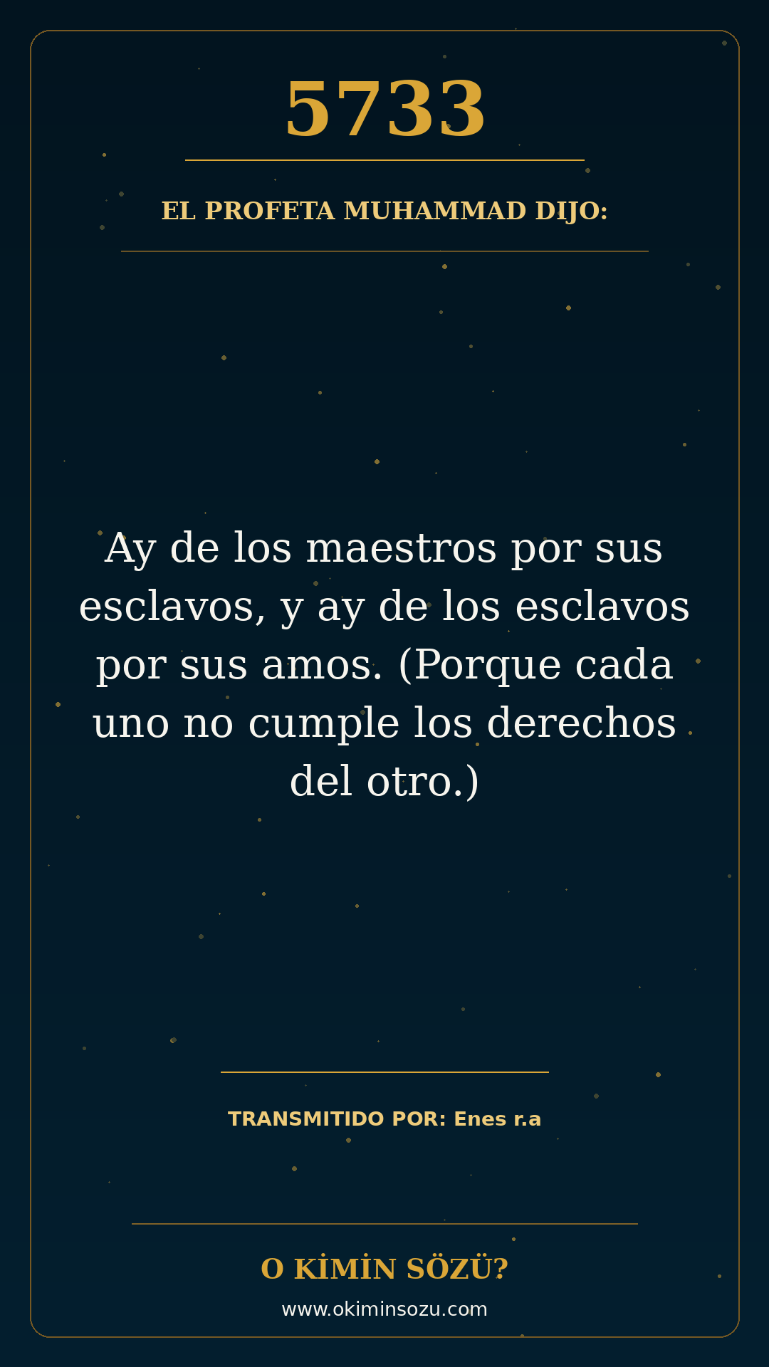 hadis 5733 es