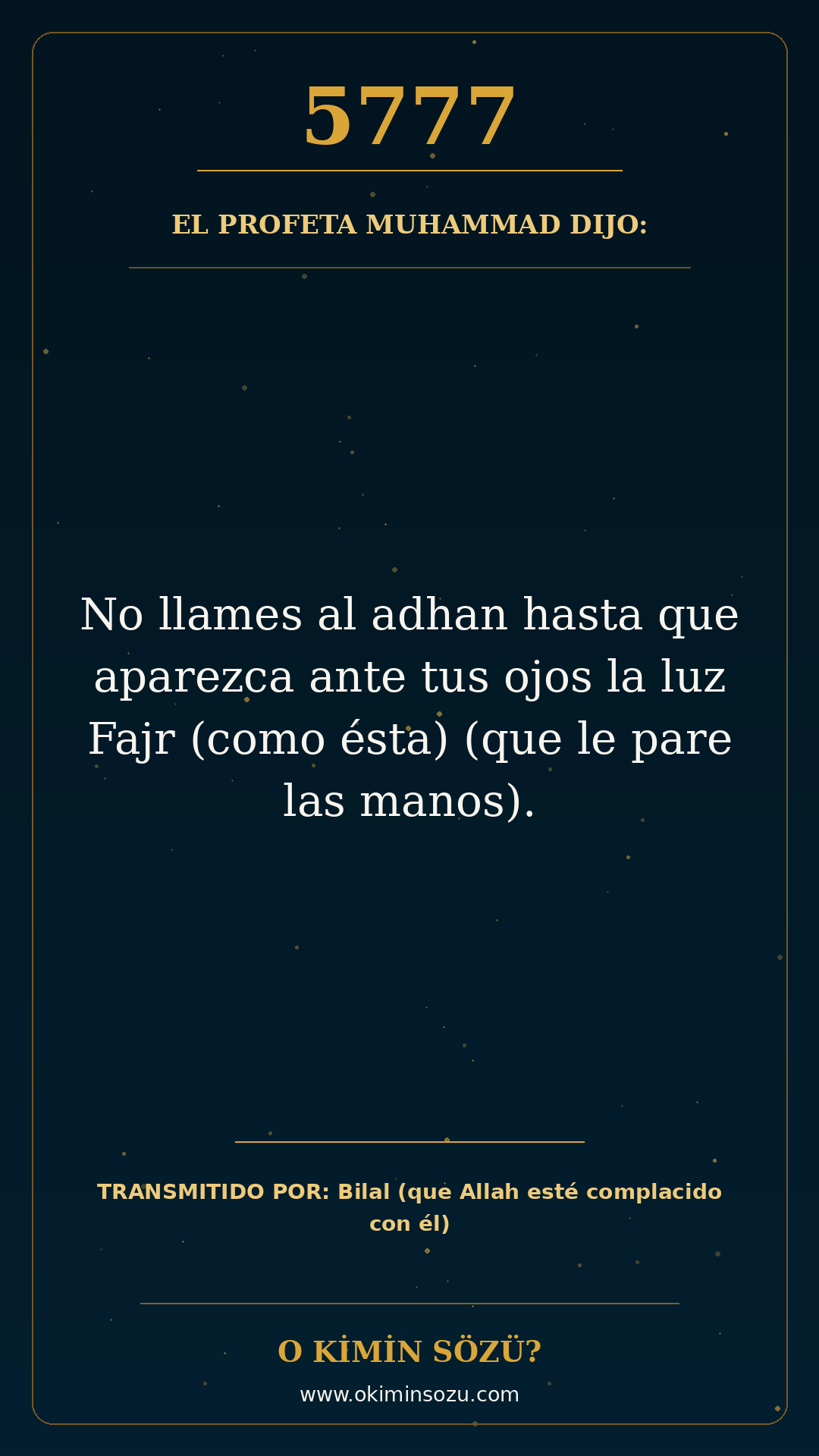 hadis 5777 es