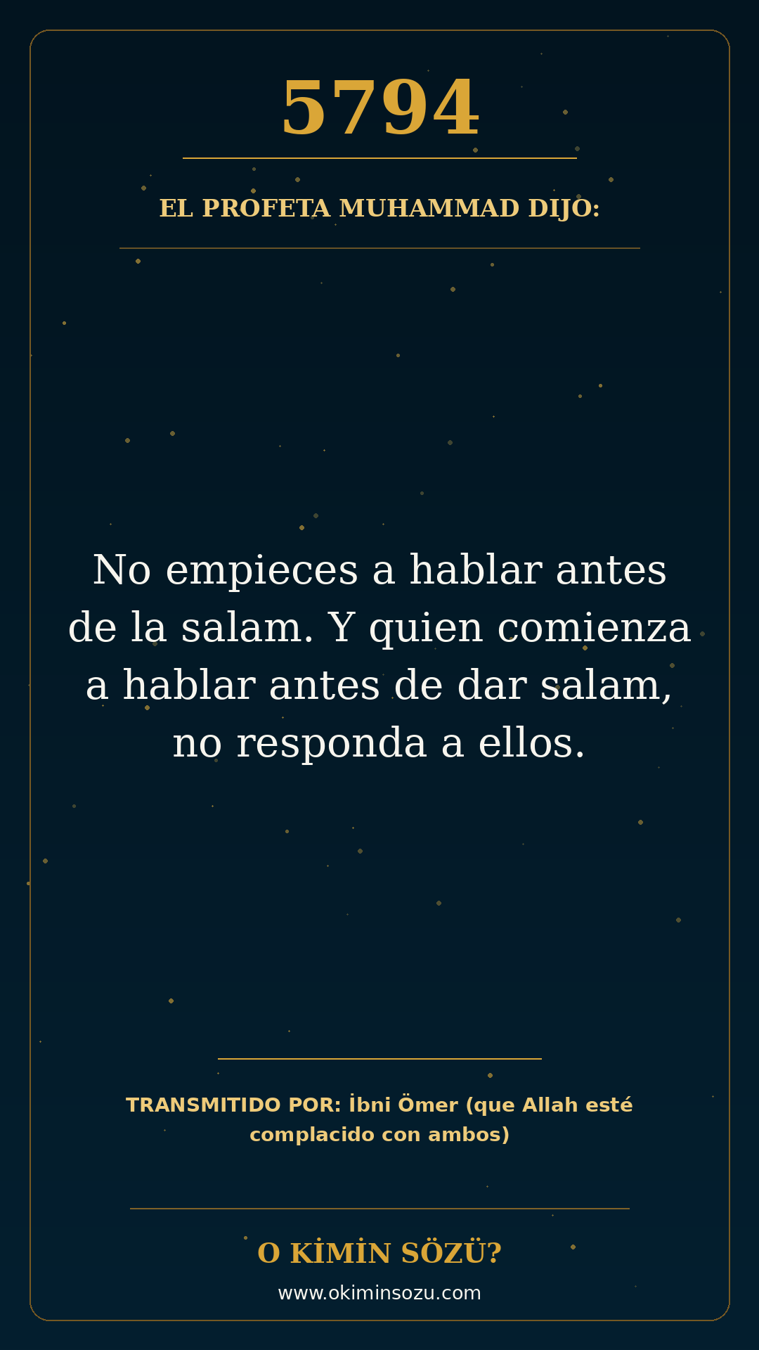 hadis 5794 es