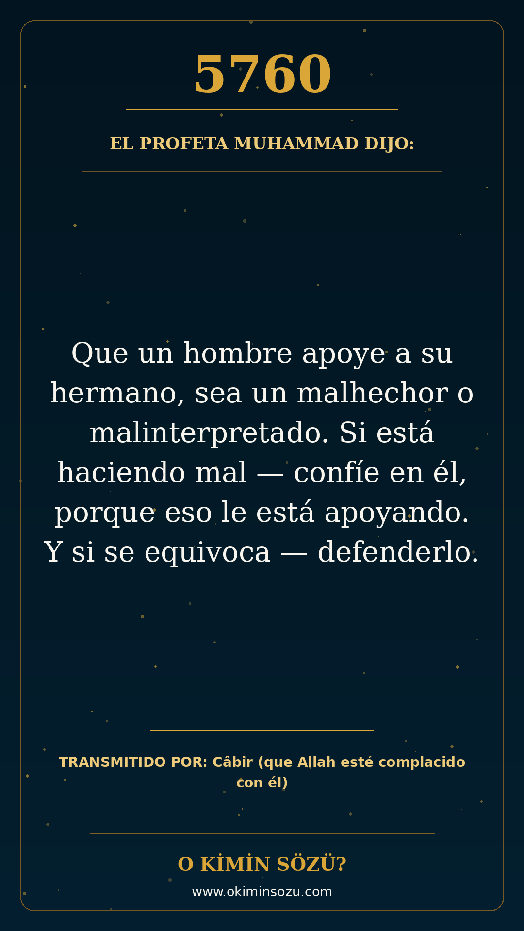 hadis 5760 es