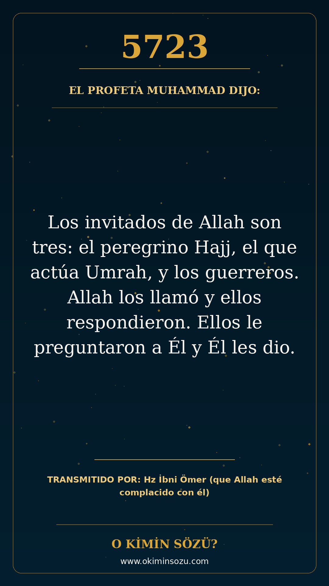 hadis 5723 es