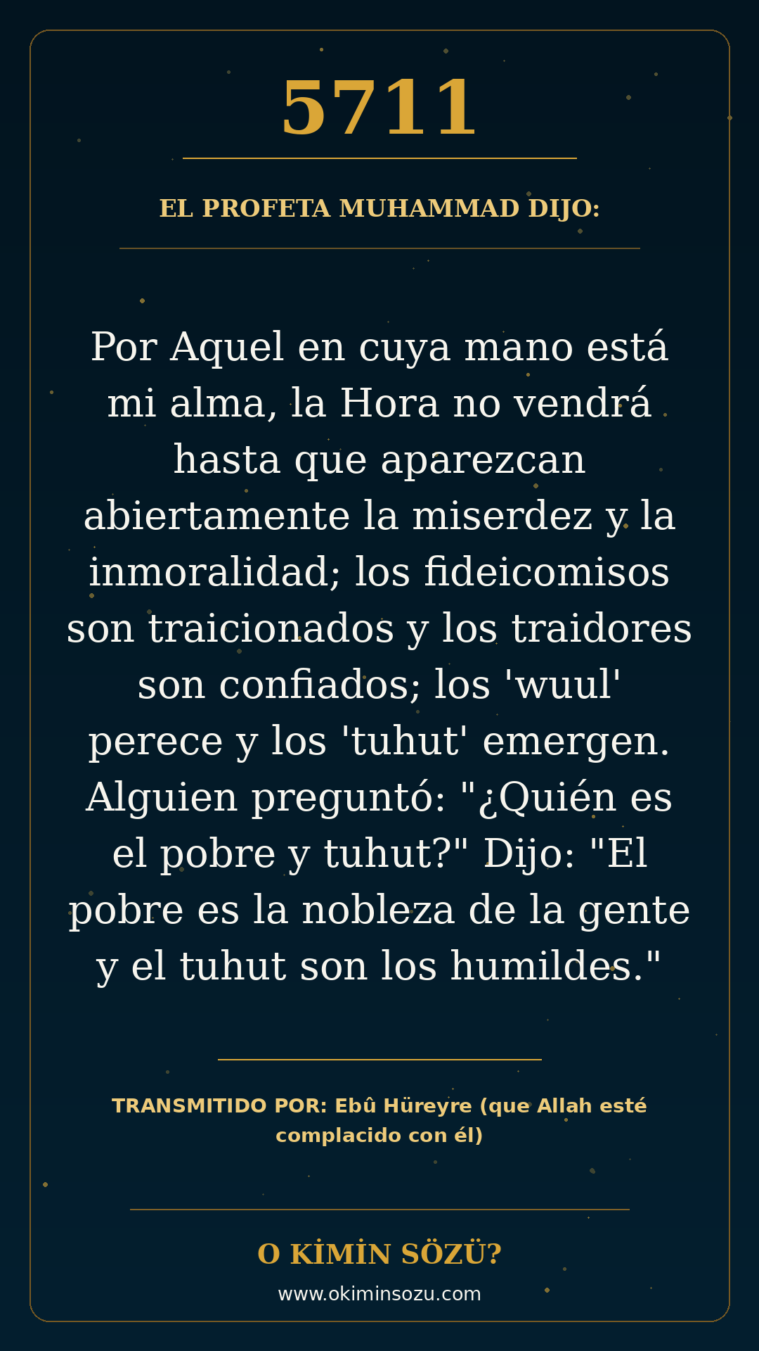 hadis 5711 es