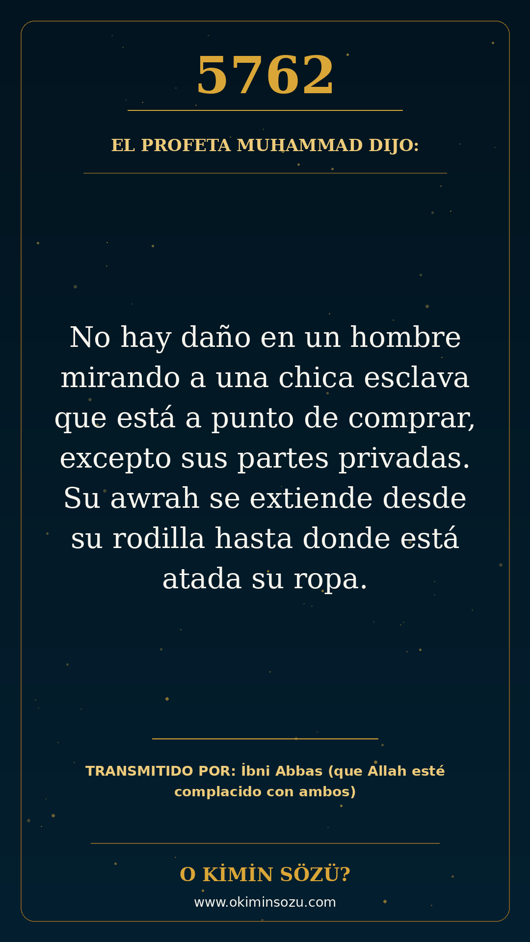 hadis 5762 es