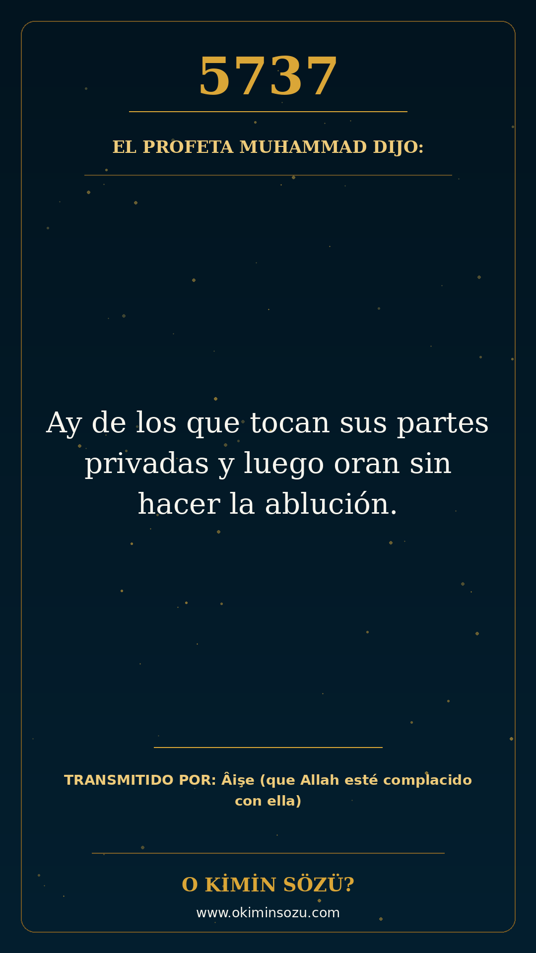 hadis 5737 es