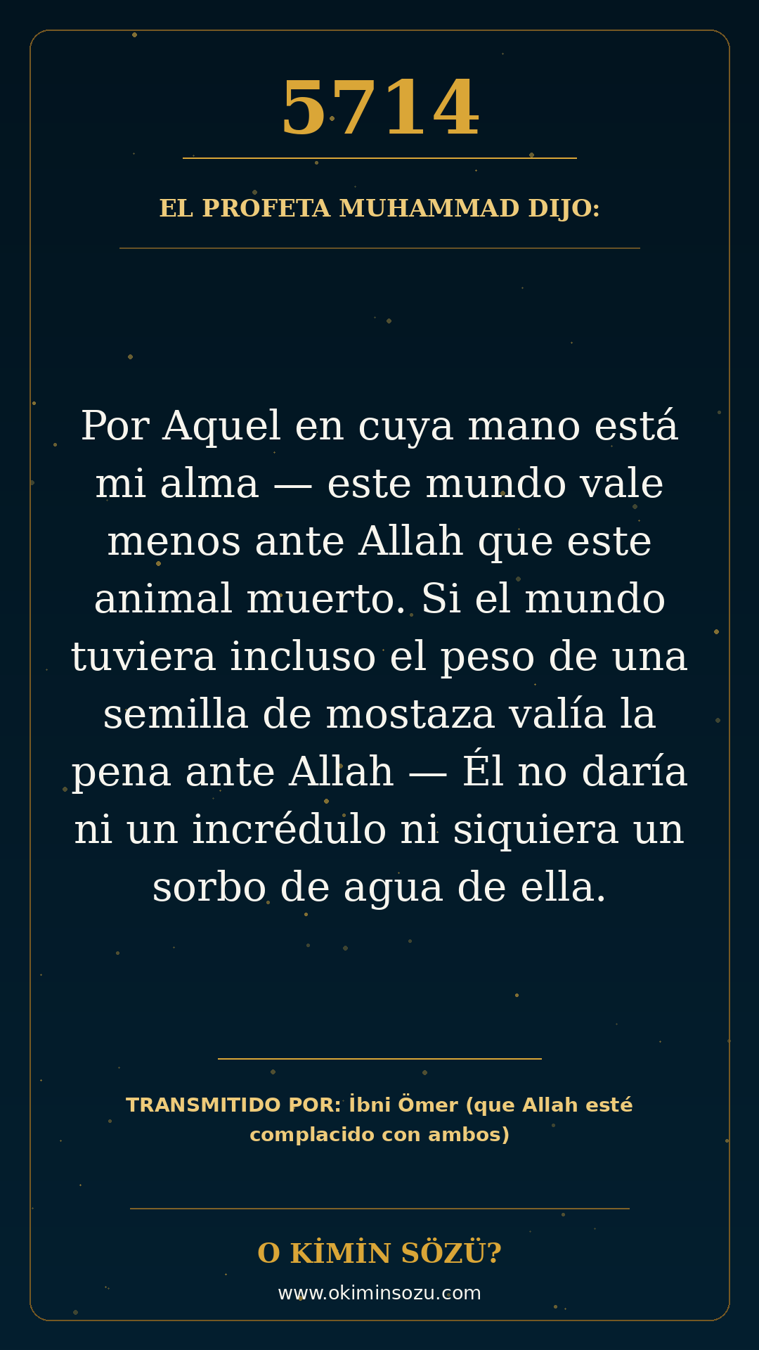 hadis 5714 es