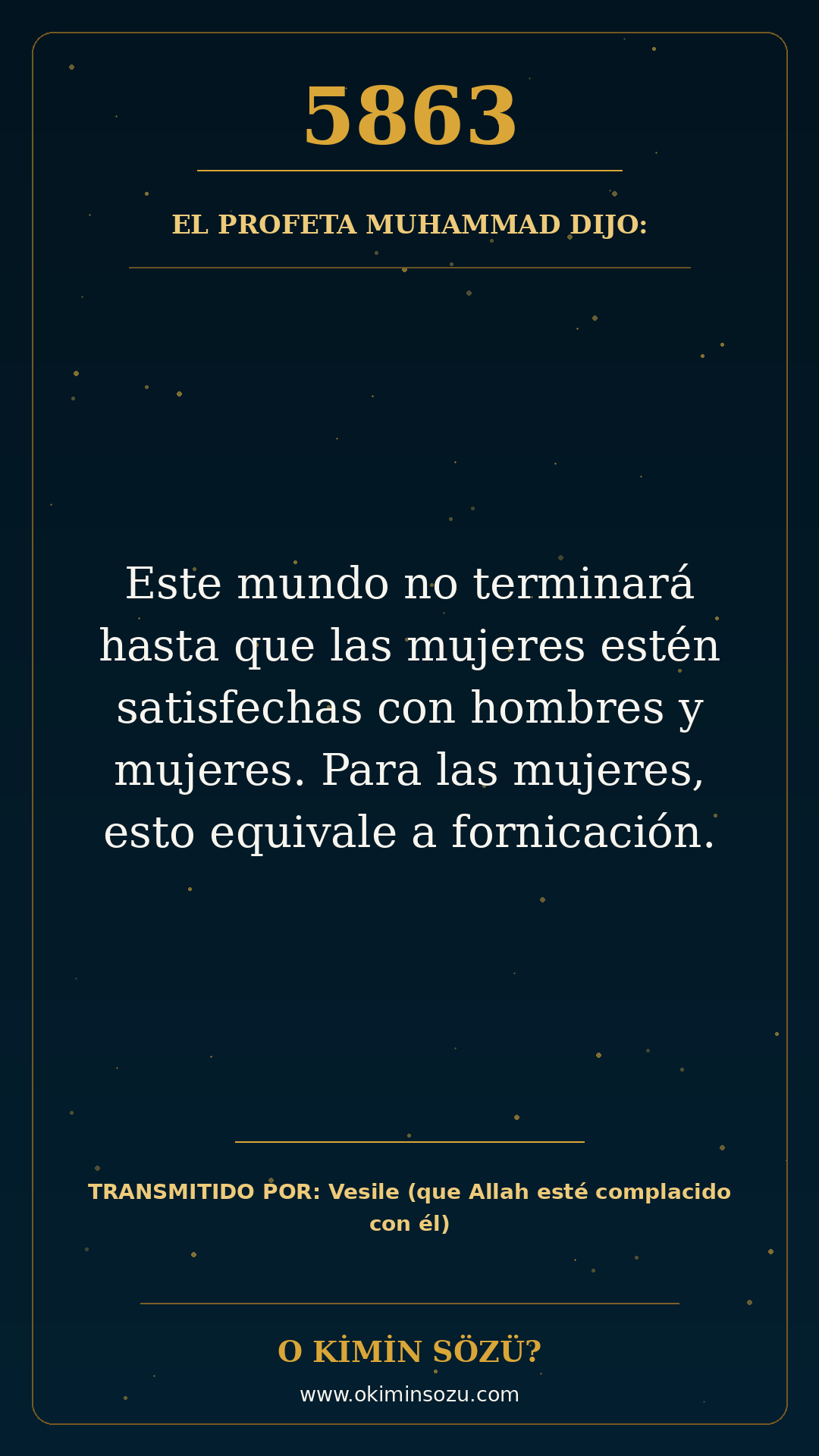 hadis 5863 es