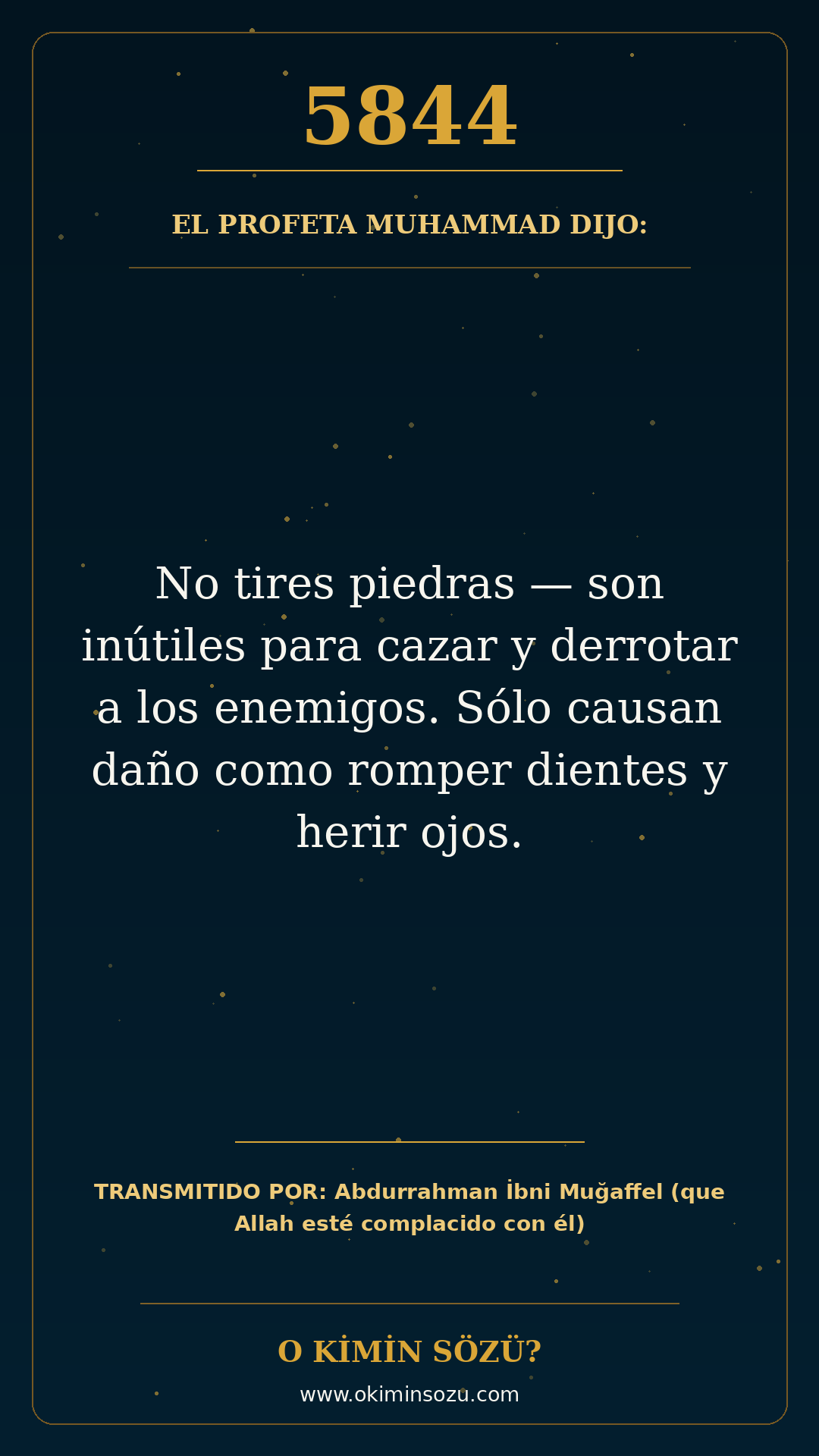 hadis 5844 es