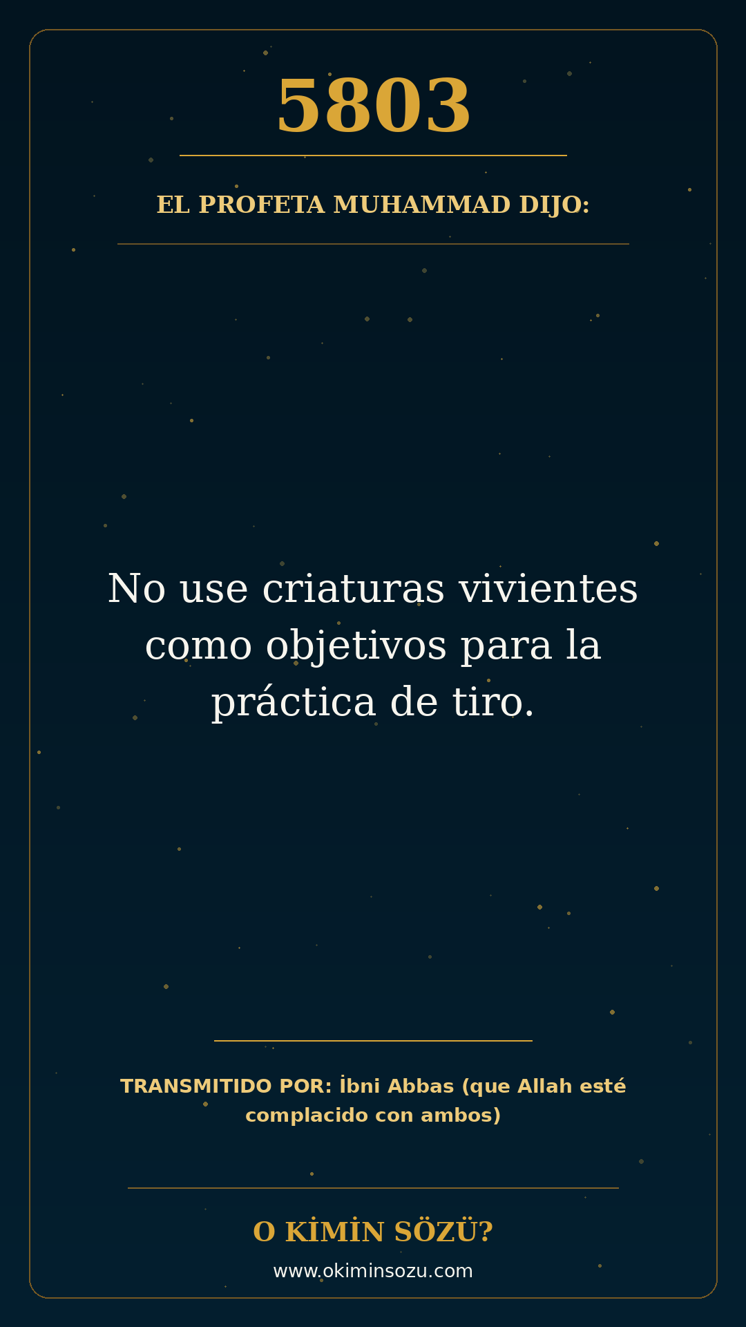hadis 5803 es