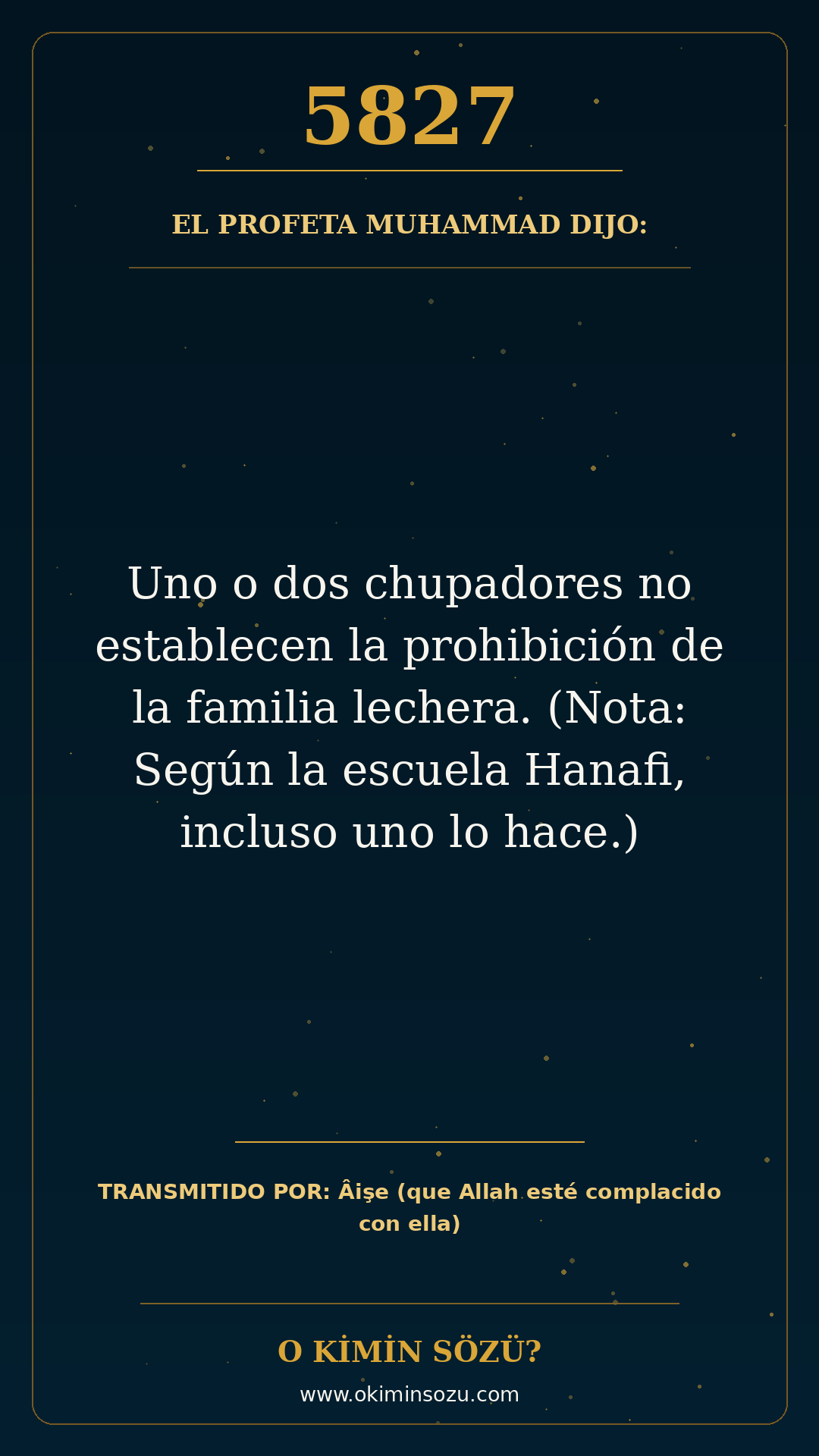 hadis 5827 es