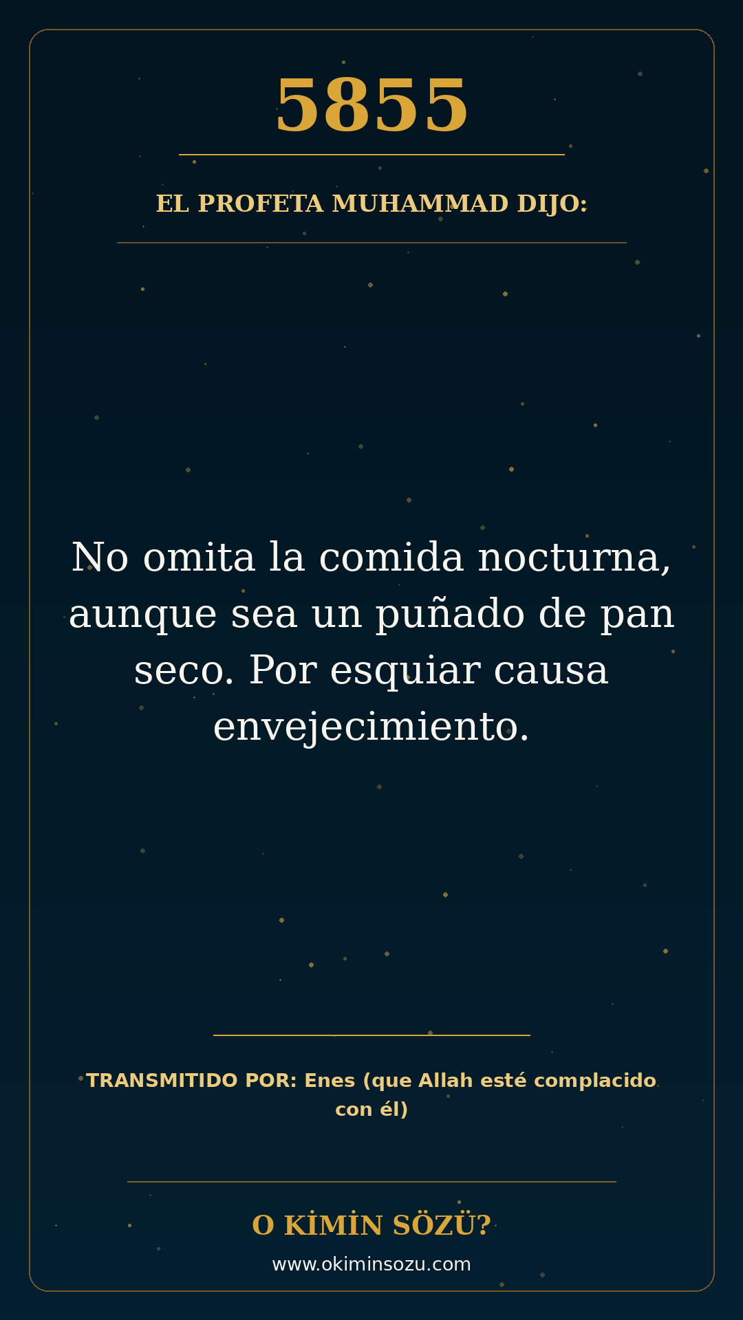hadis 5855 es