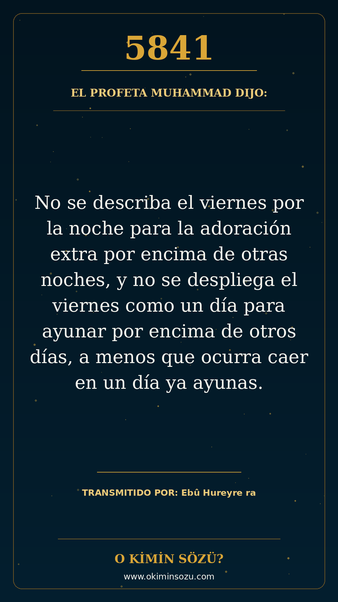hadis 5841 es