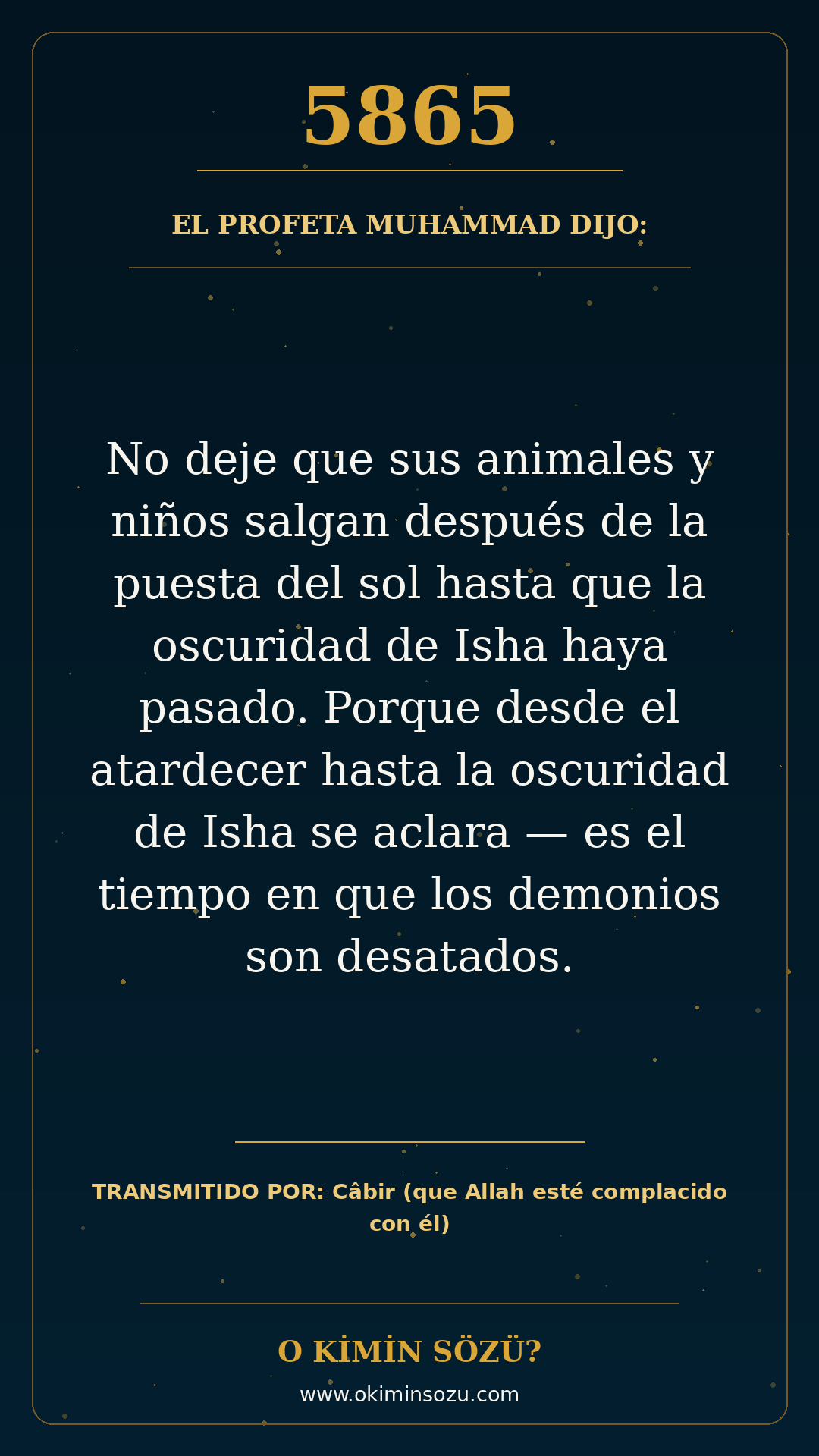 hadis 5865 es