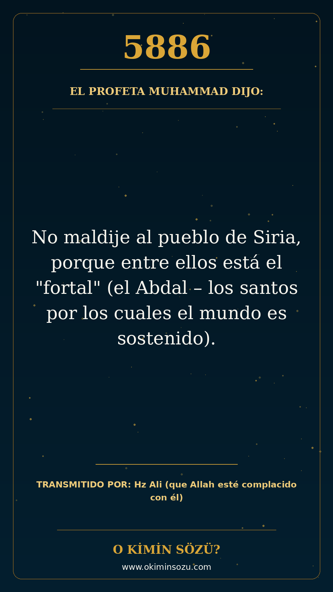 hadis 5886 es