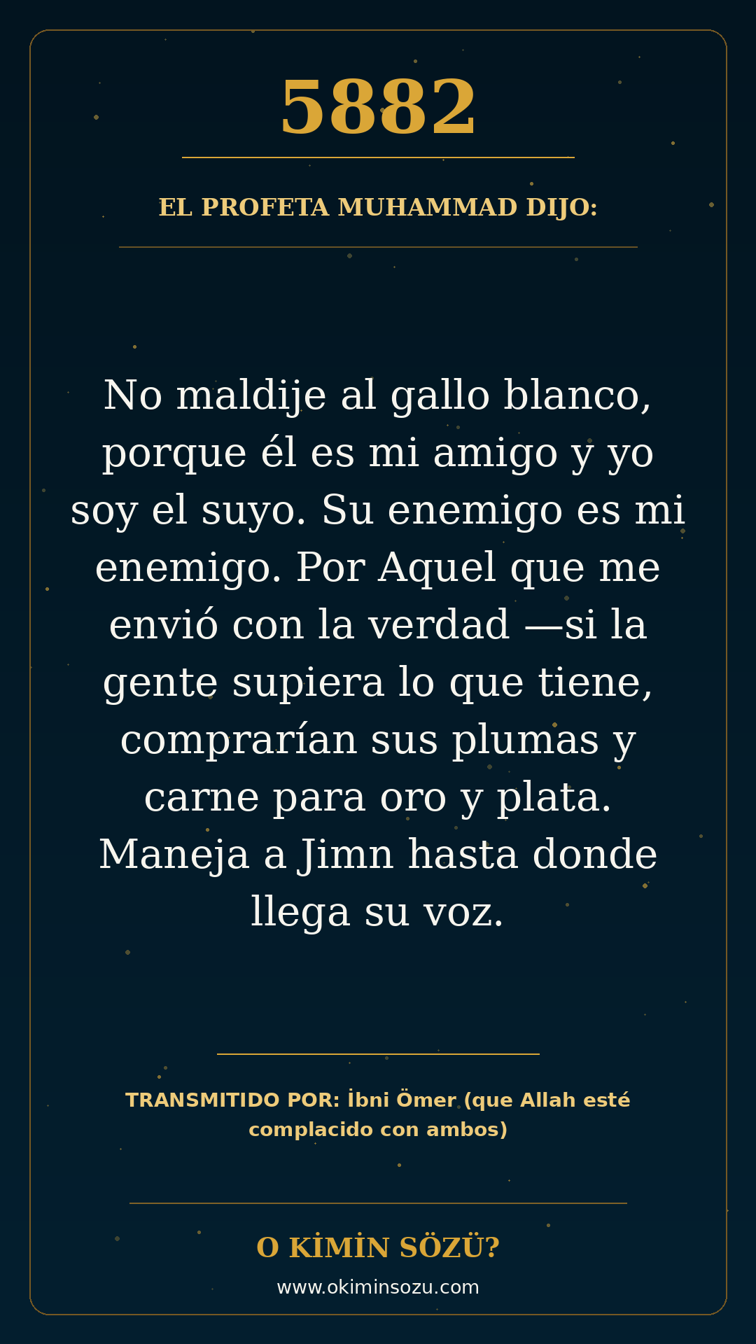 hadis 5882 es