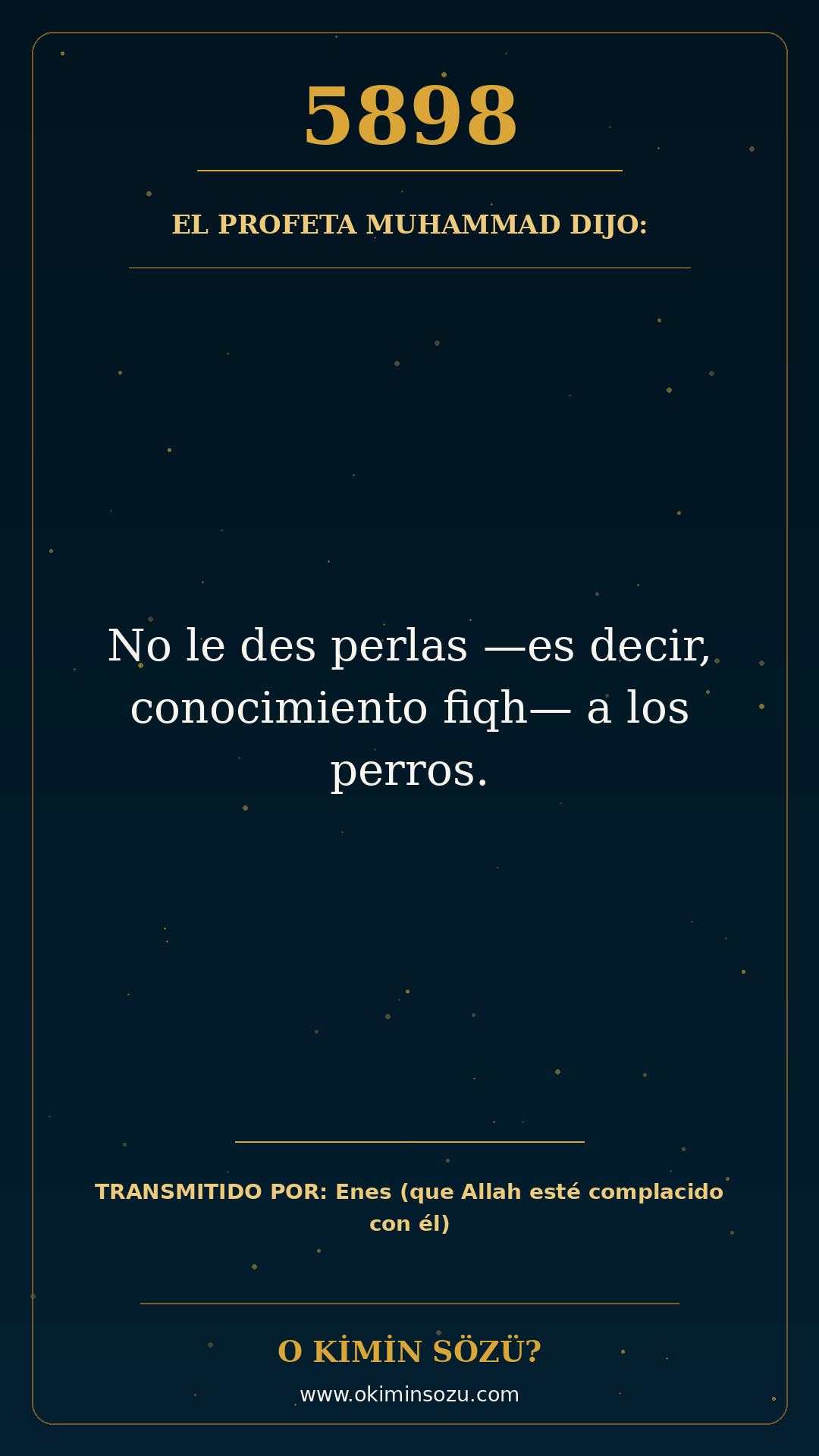hadis 5898 es