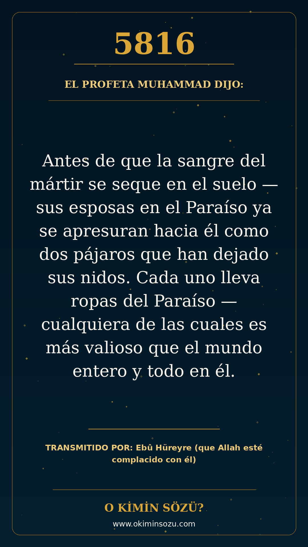 hadis 5816 es