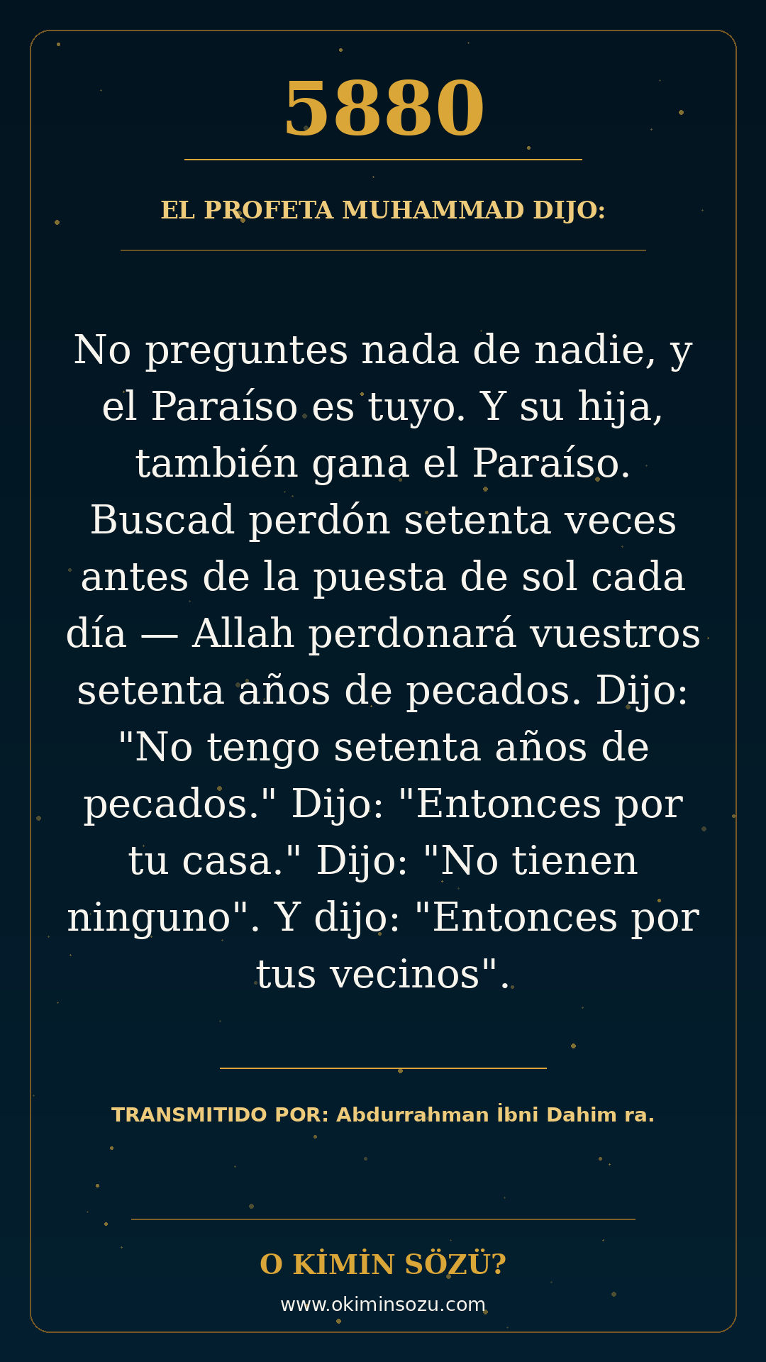 hadis 5880 es