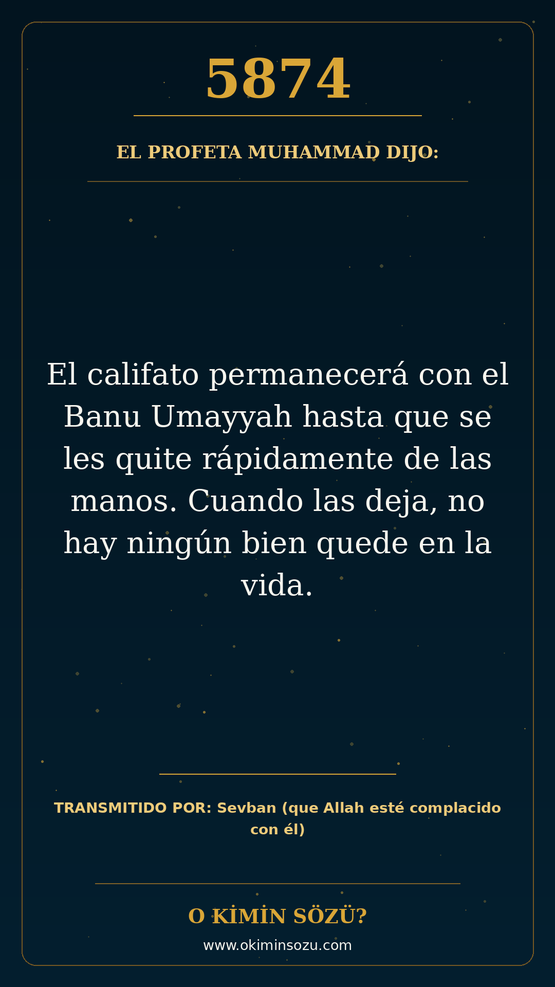 hadis 5874 es