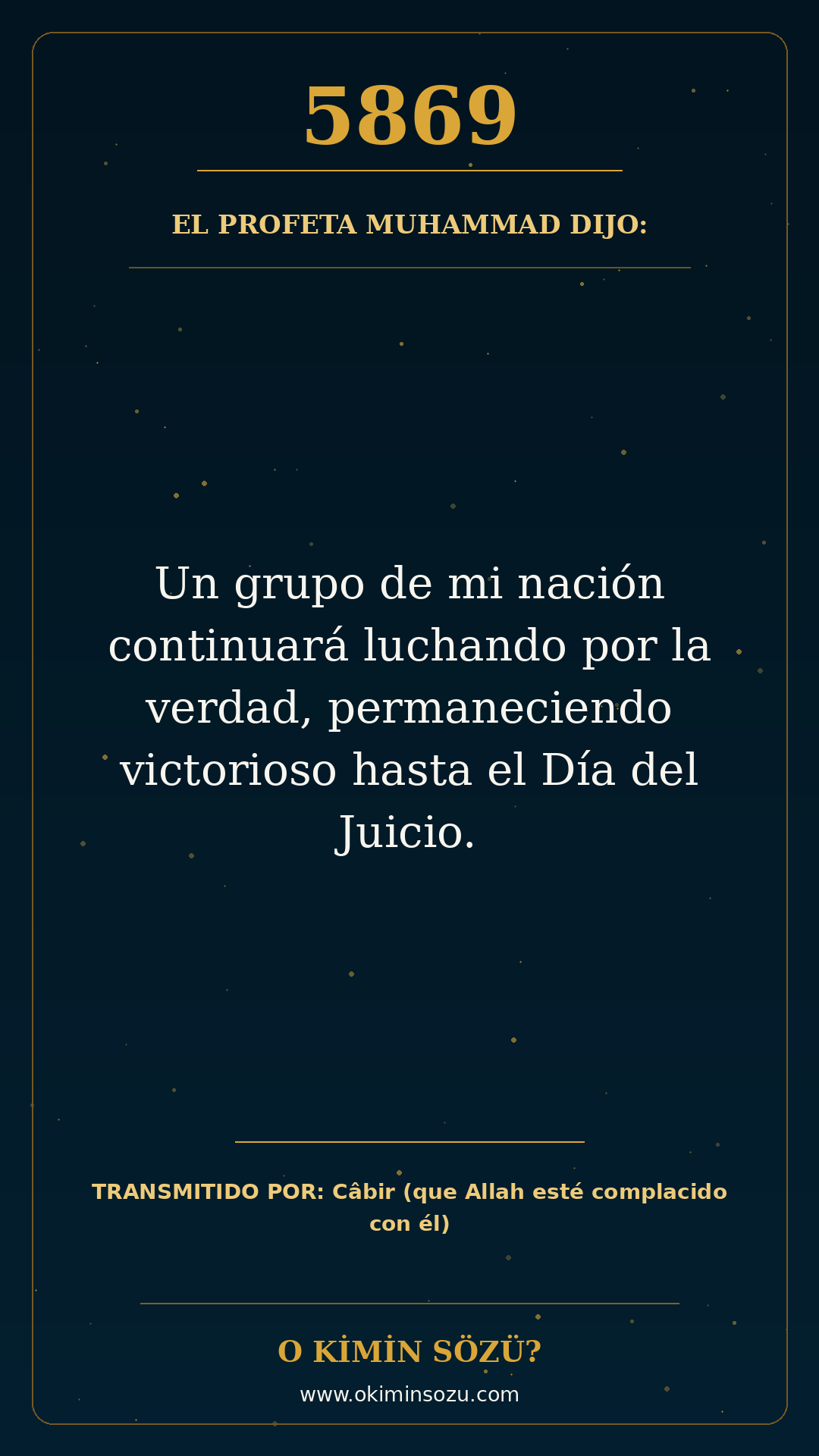 hadis 5869 es