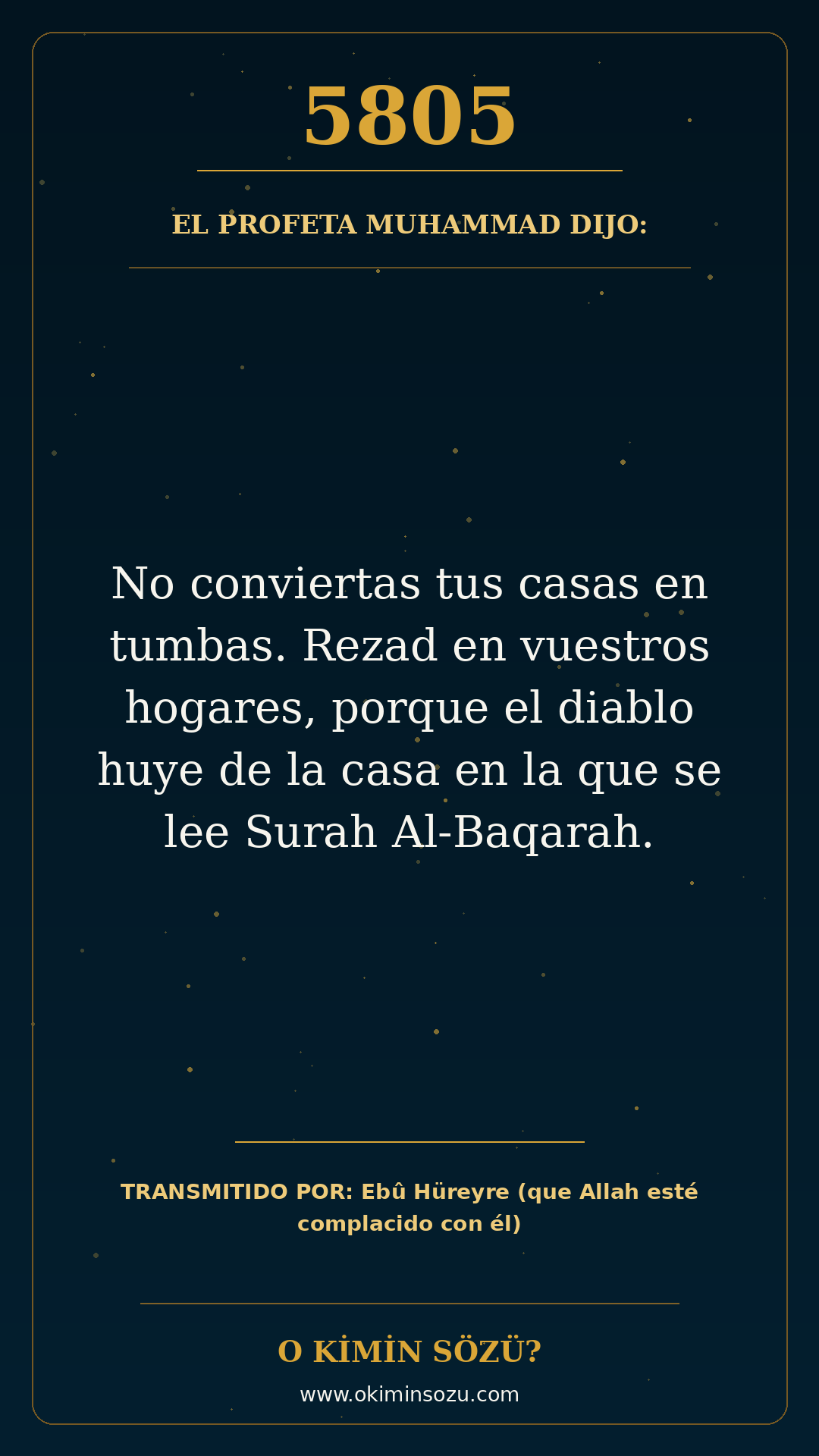 hadis 5805 es