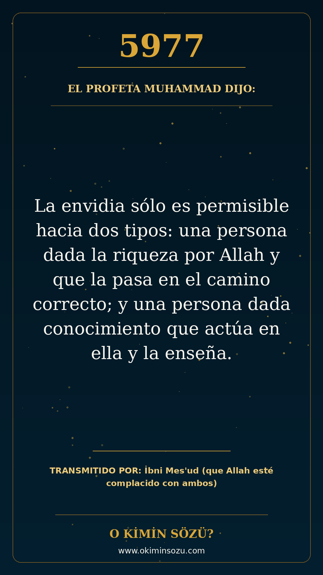 hadis 5977 es