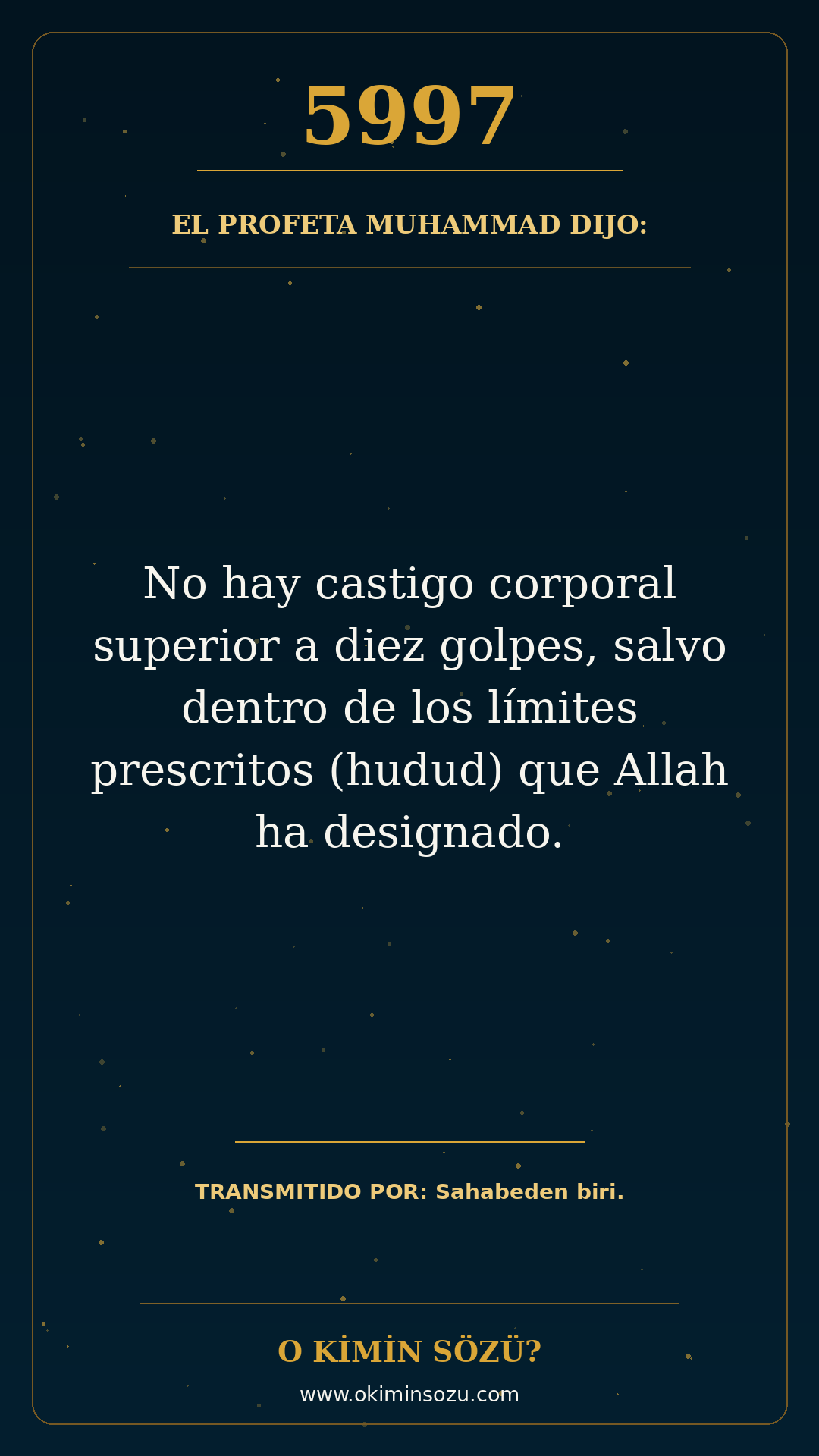 hadis 5997 es